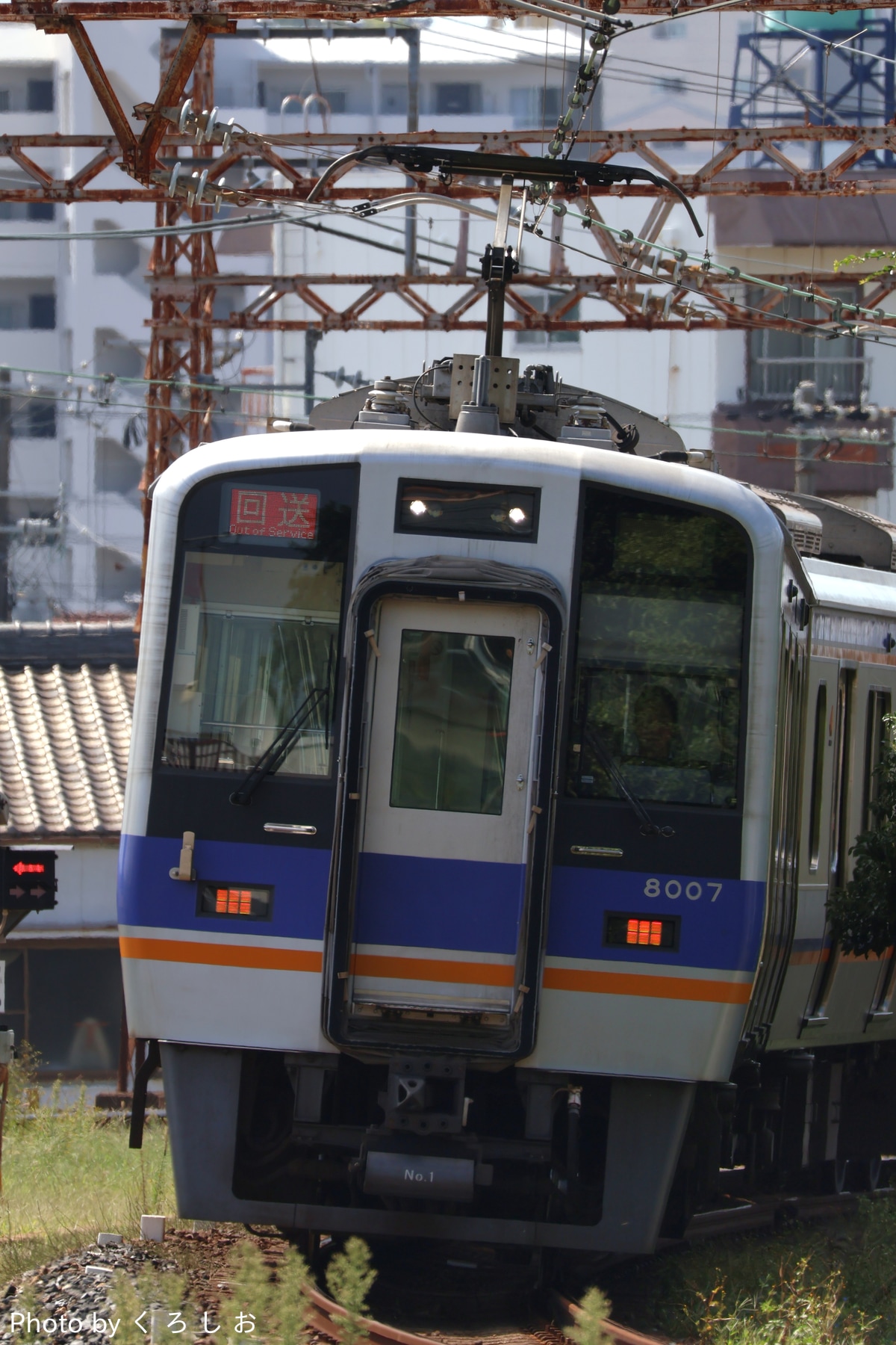 南海電気鉄道 住ノ江検車区 8000系 8007F