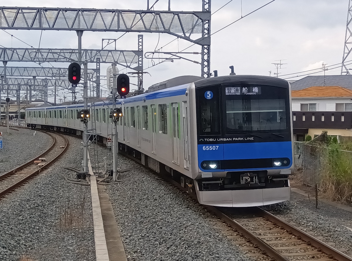 東武鉄道 南栗橋車両管区七光台支所 60000系 61507F