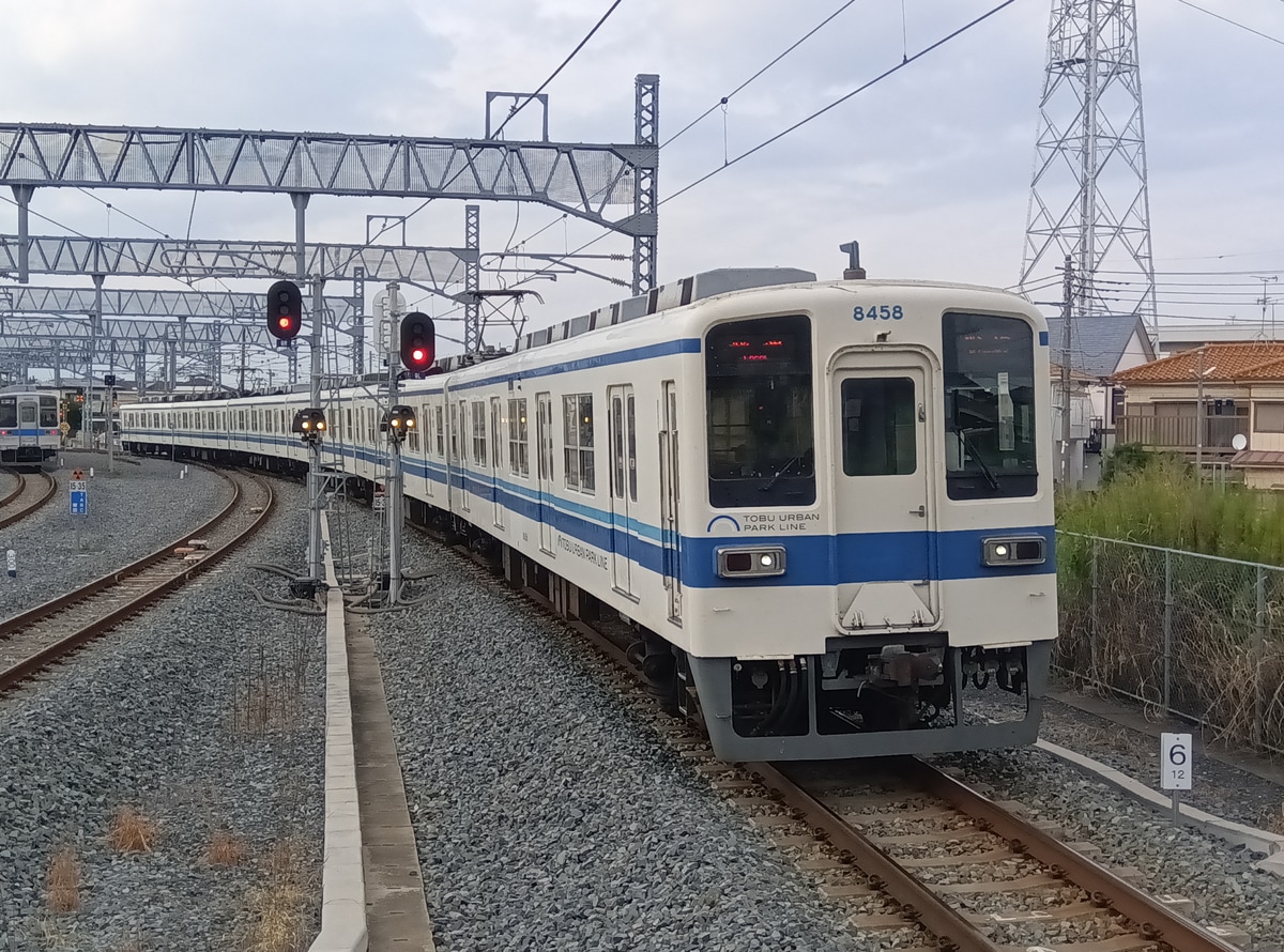 JR東日本 南栗橋車両管区七光台支所 8000系 8158F