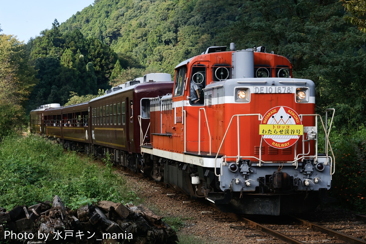 わたらせ渓谷鐵道  DE10 1678