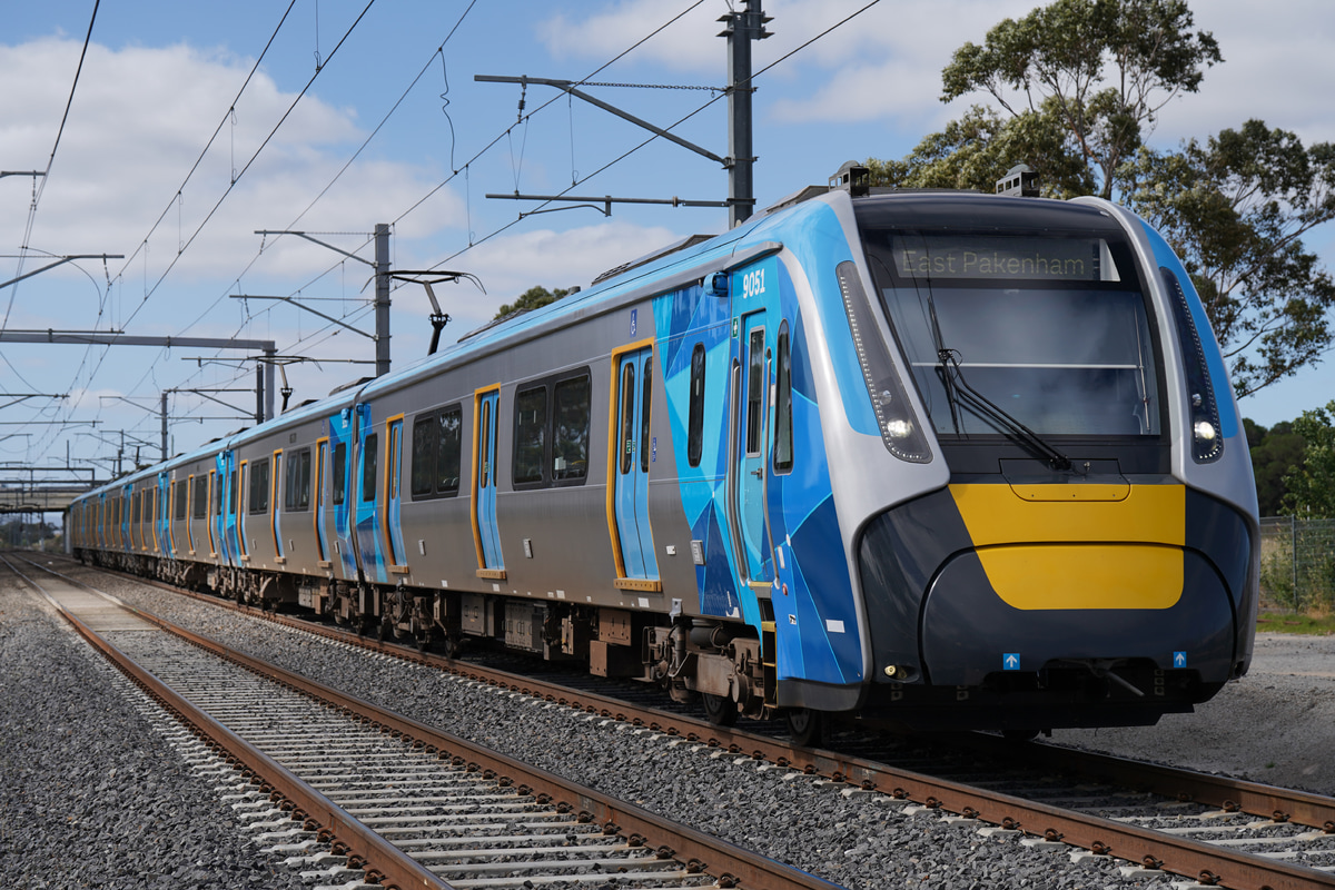 Metro Train Melbourne  HCMT 9051