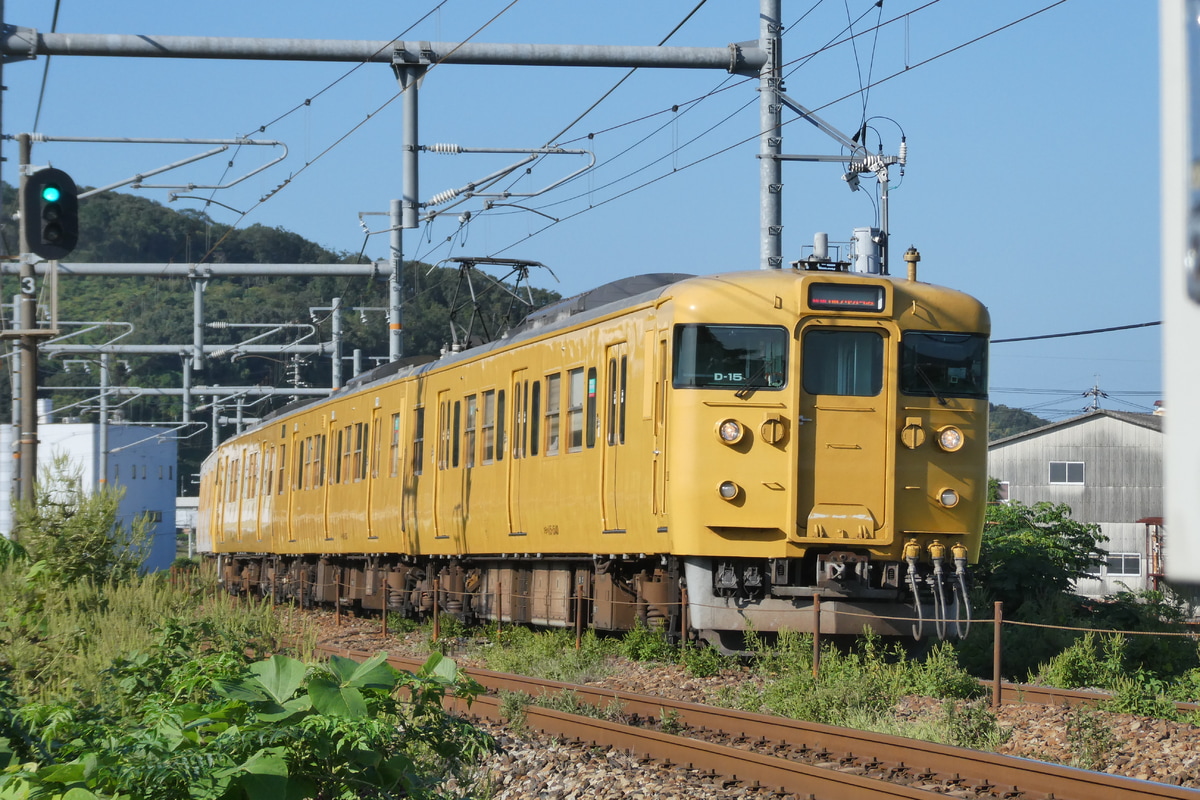 JR西日本 岡山電車区 115系 D15編成