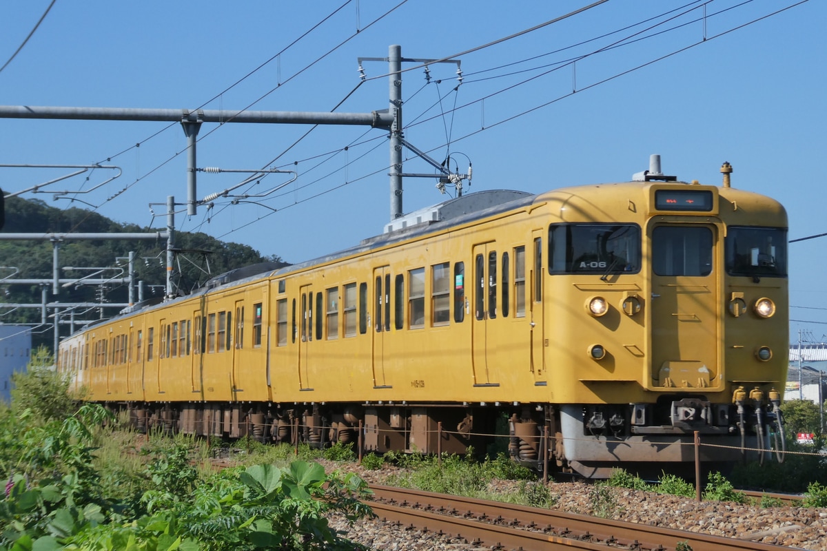 JR西日本 岡山電車区 115系 A06編成