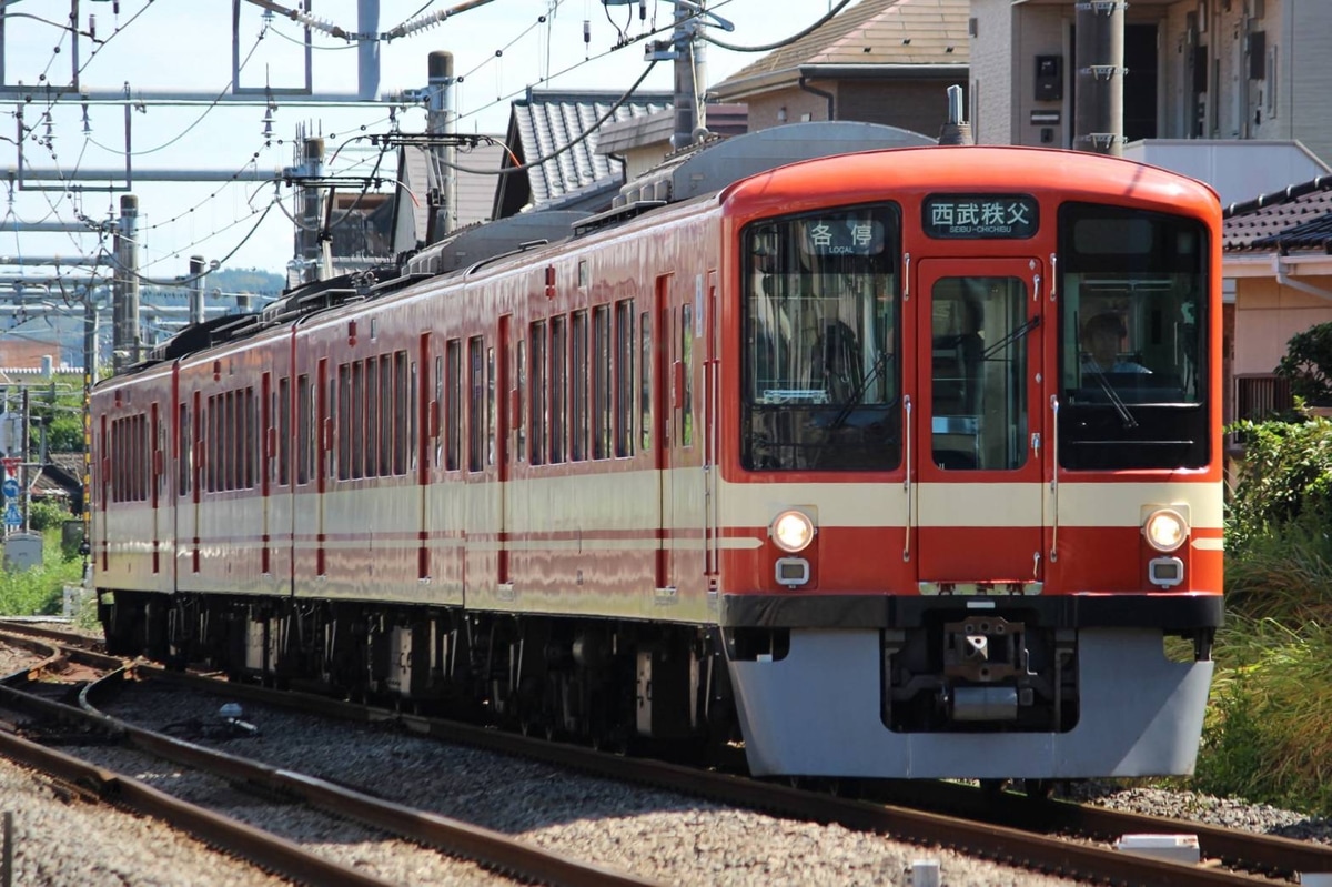 西武鉄道 武蔵丘車両基地 4000系 4017F