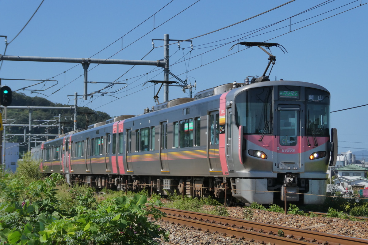 JR西日本 岡山電車区 227系 H7編成