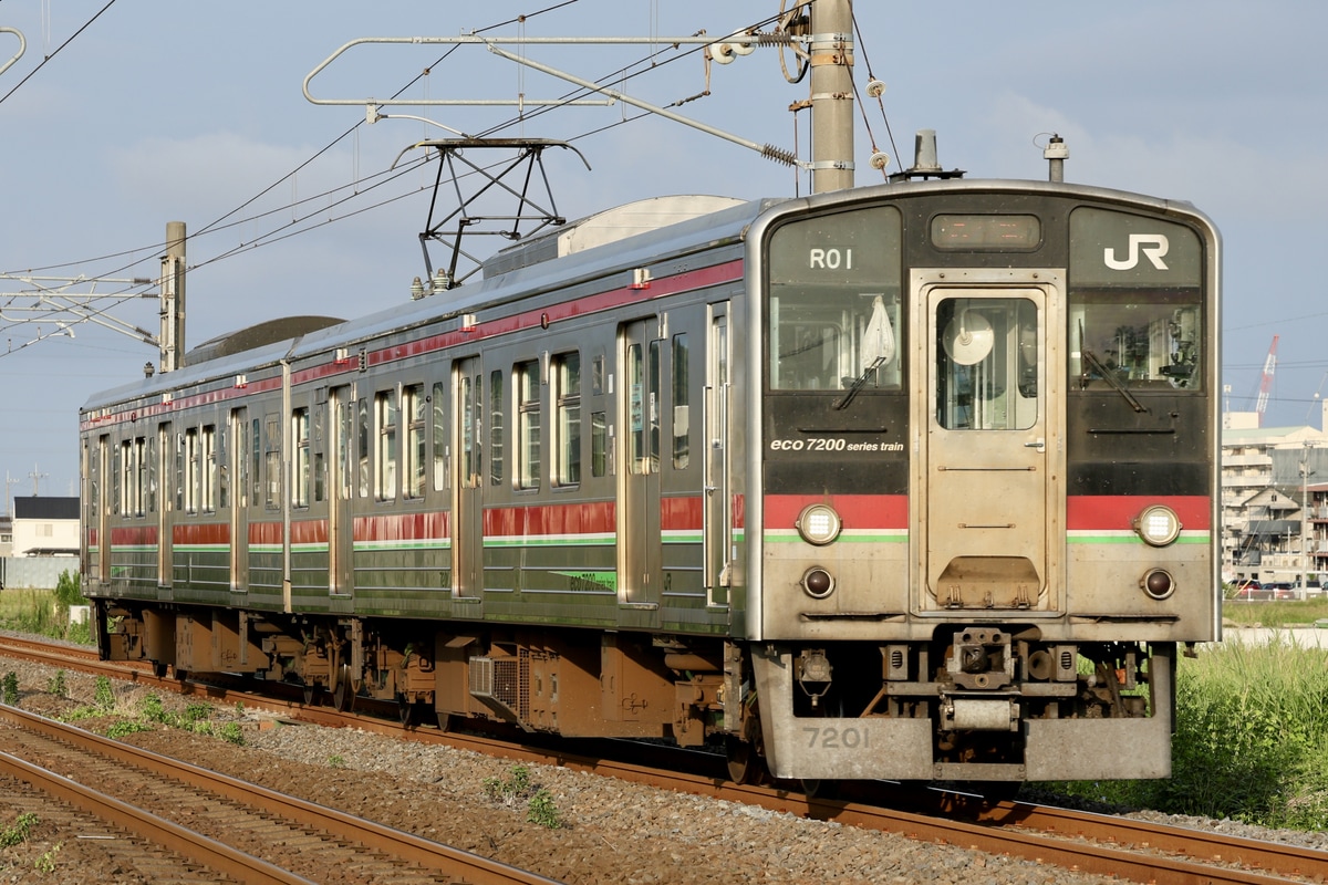 JR四国 高松運転所 7200系 R01編成
