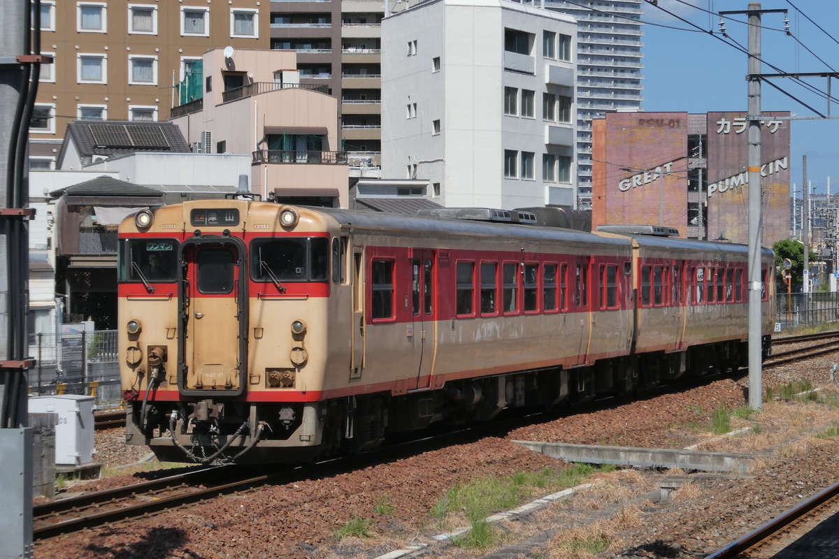 JR西日本 岡山気動車区 キハ47 47