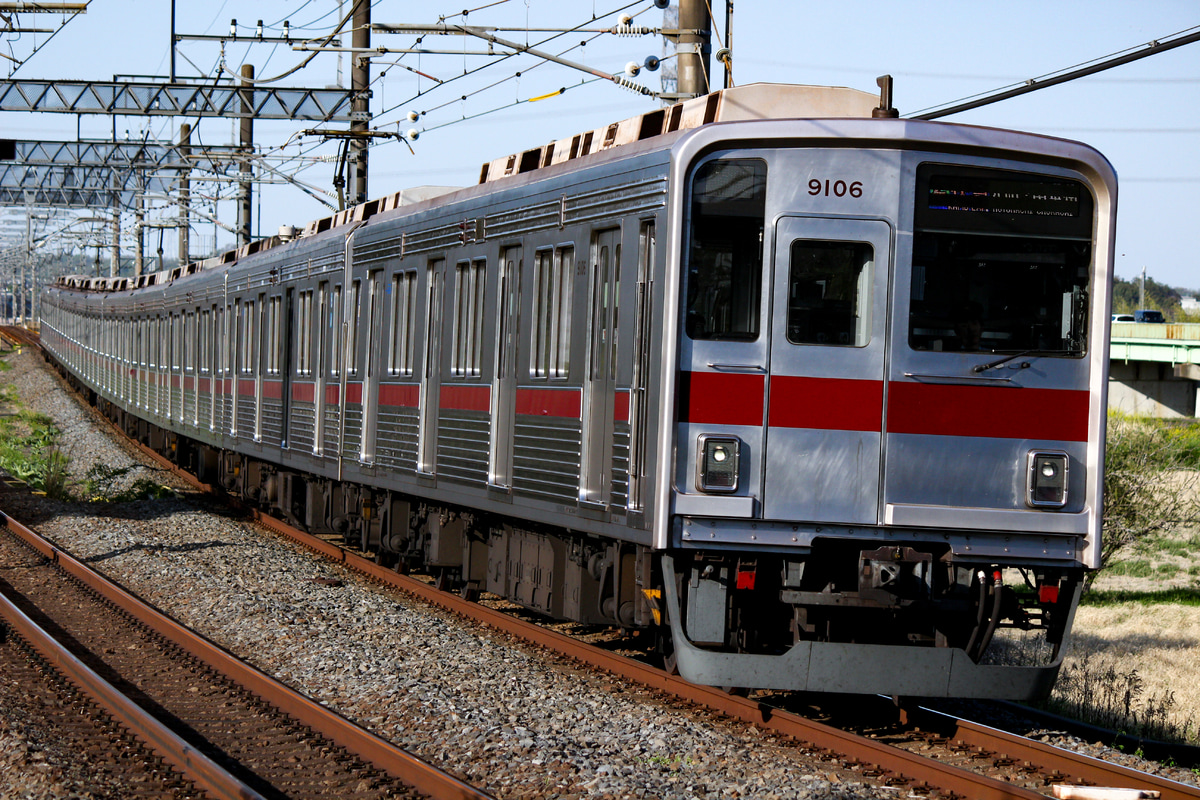 東武鉄道 森林公園検修区 9000型 9106f