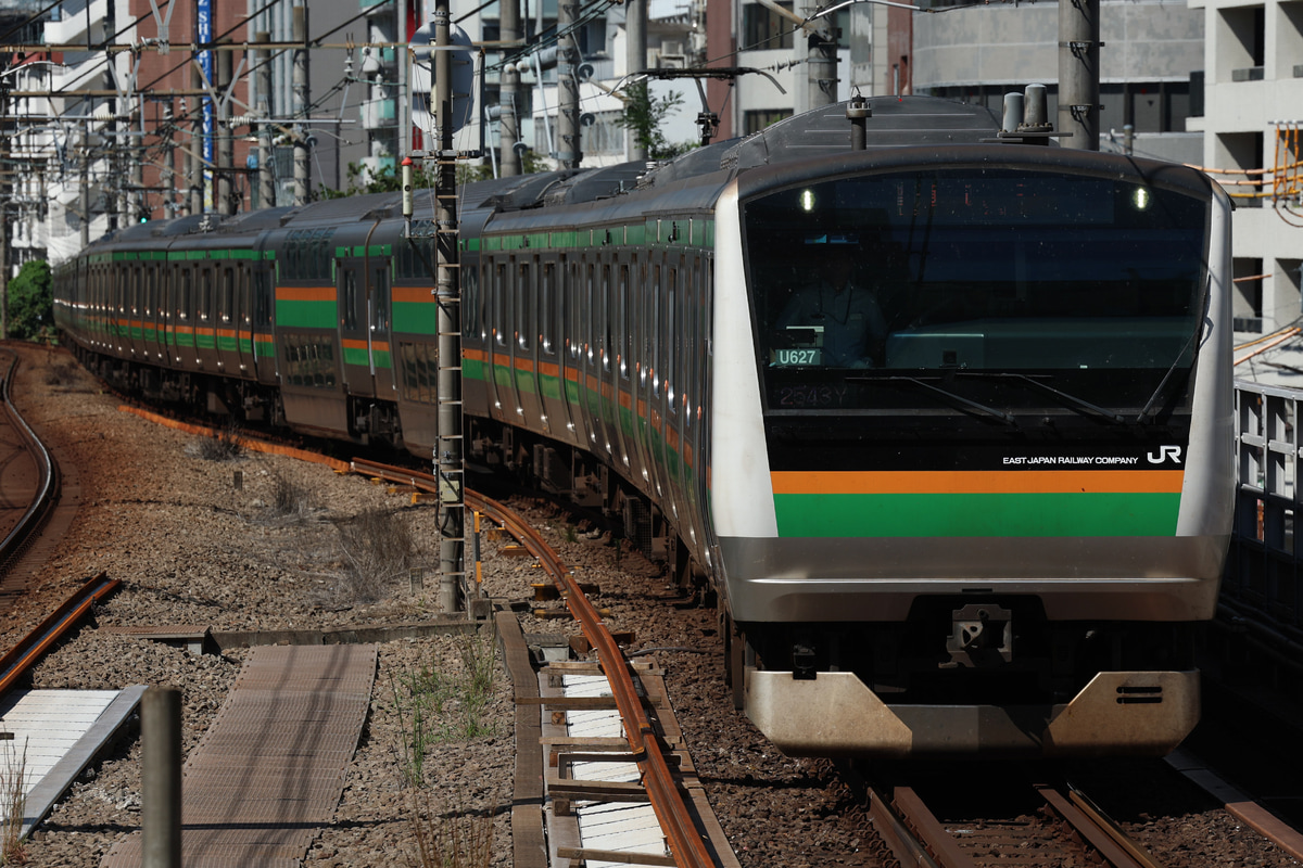 JR東日本 小山車両センター E233系 ヤマU627編成
