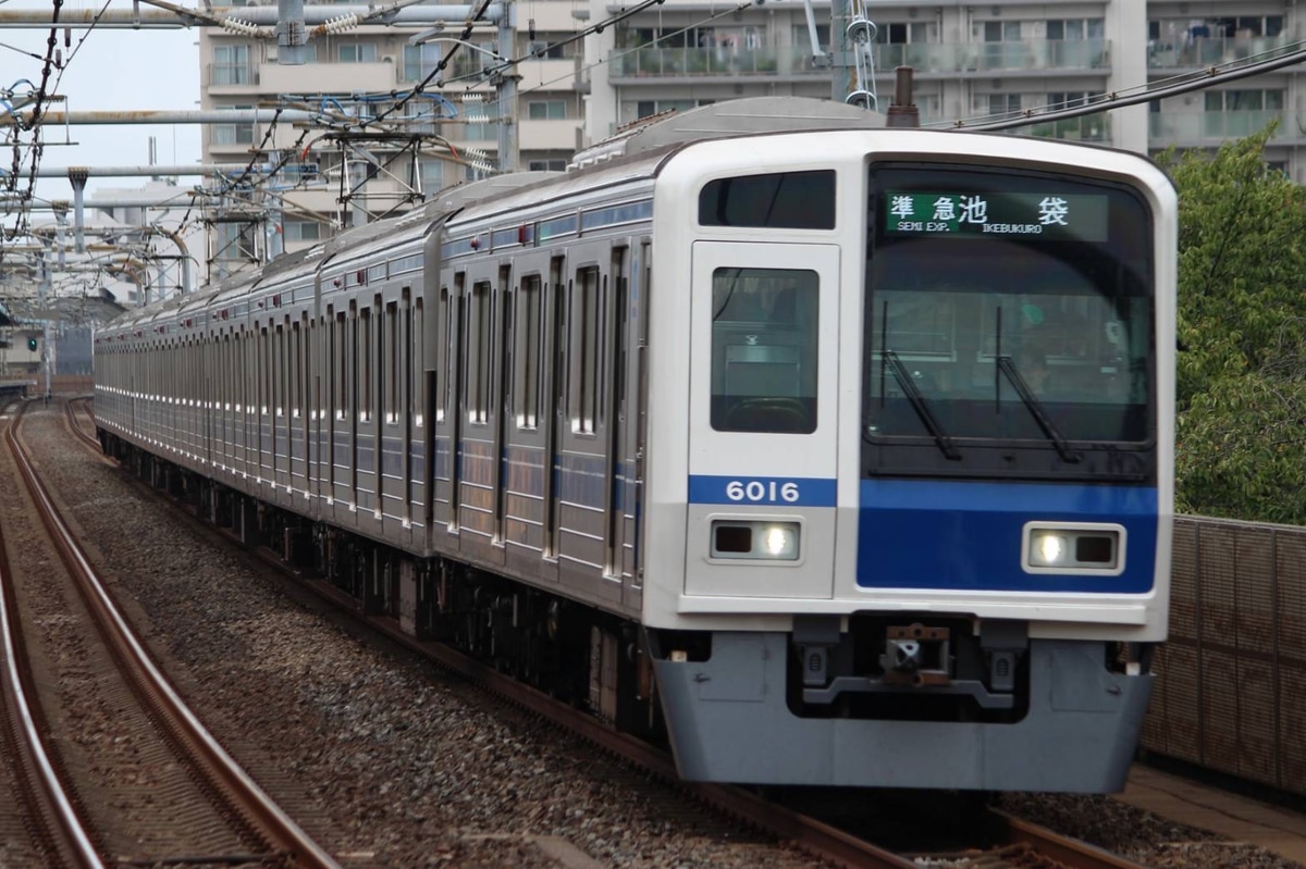 西武鉄道 小手指車両基地 6000系 6116F