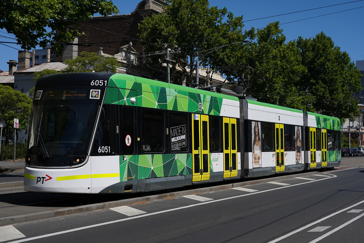 Yarra Trams  E2 class 6051
