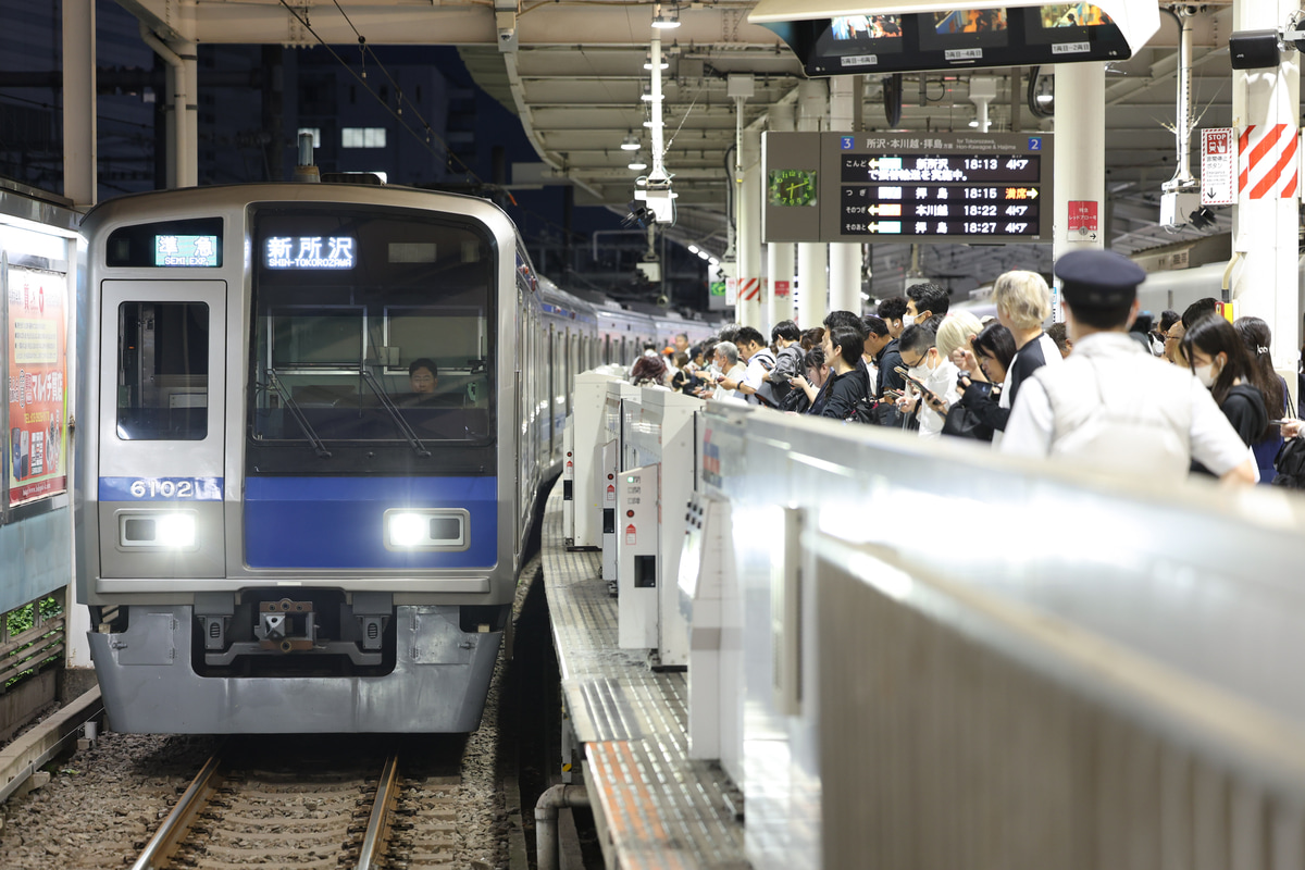 西武鉄道  6000系 6102F