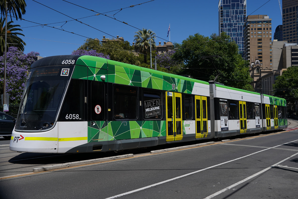 Yarra Trams  E2 class 6058