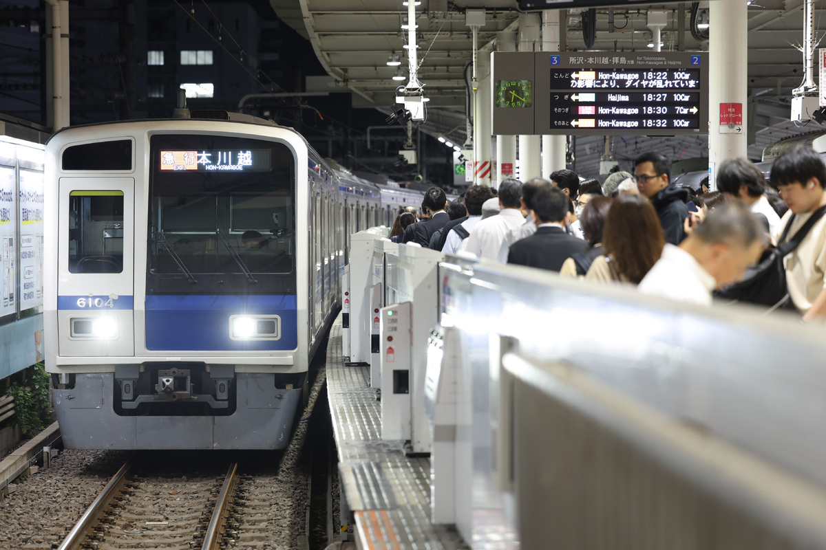 西武鉄道  6000系 6104F