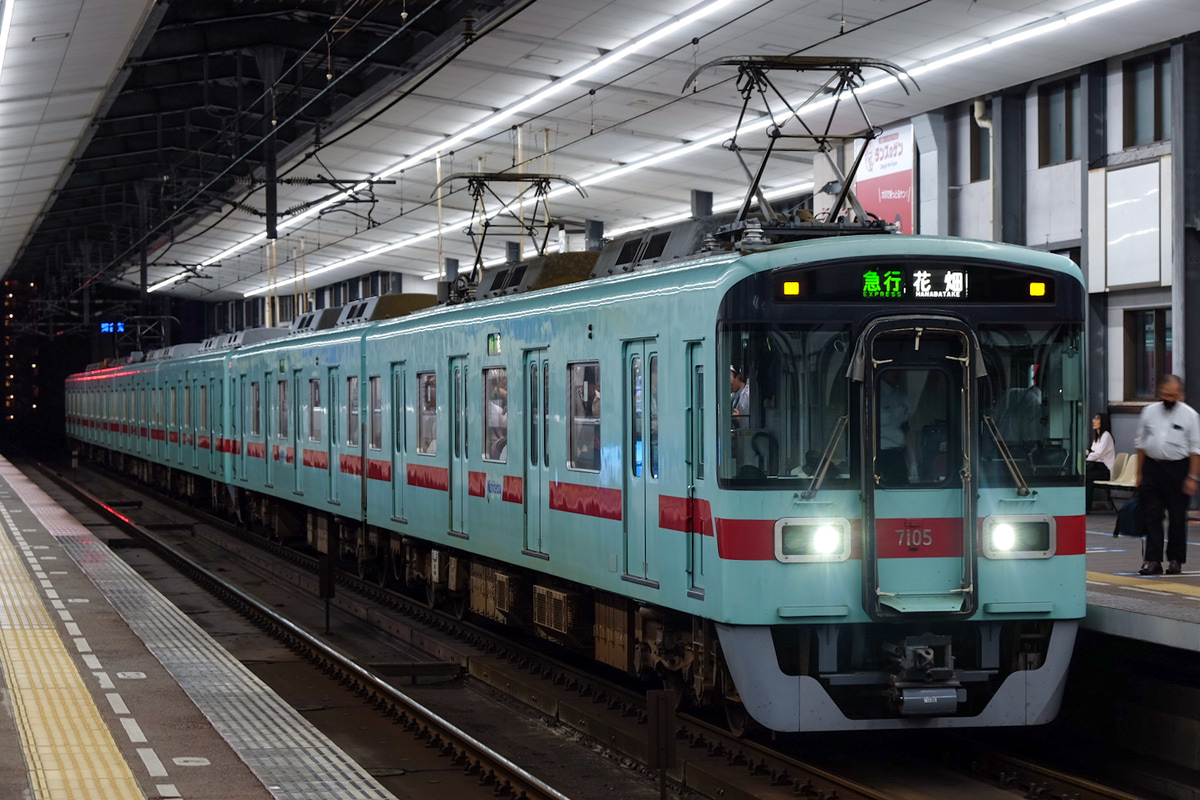 西日本鉄道  7000形 7105F