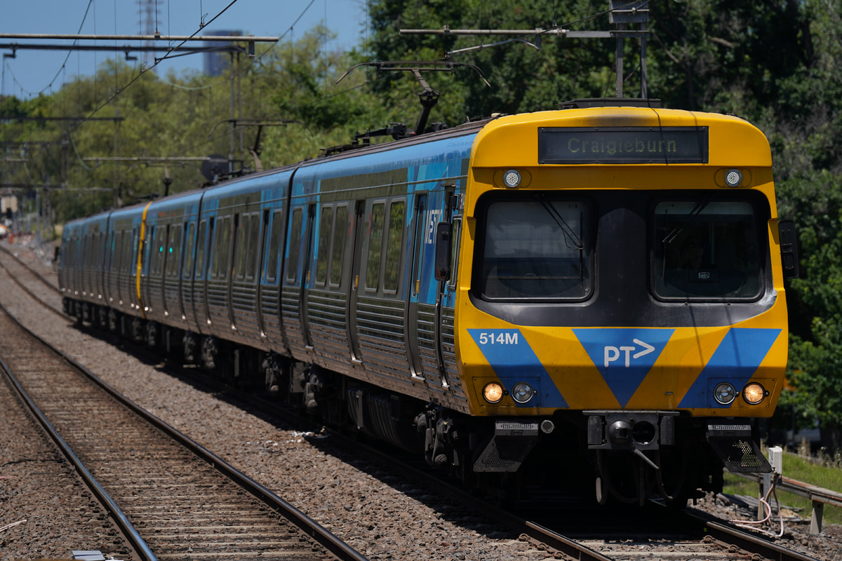Metro Train Melbourne  Comeng 514M