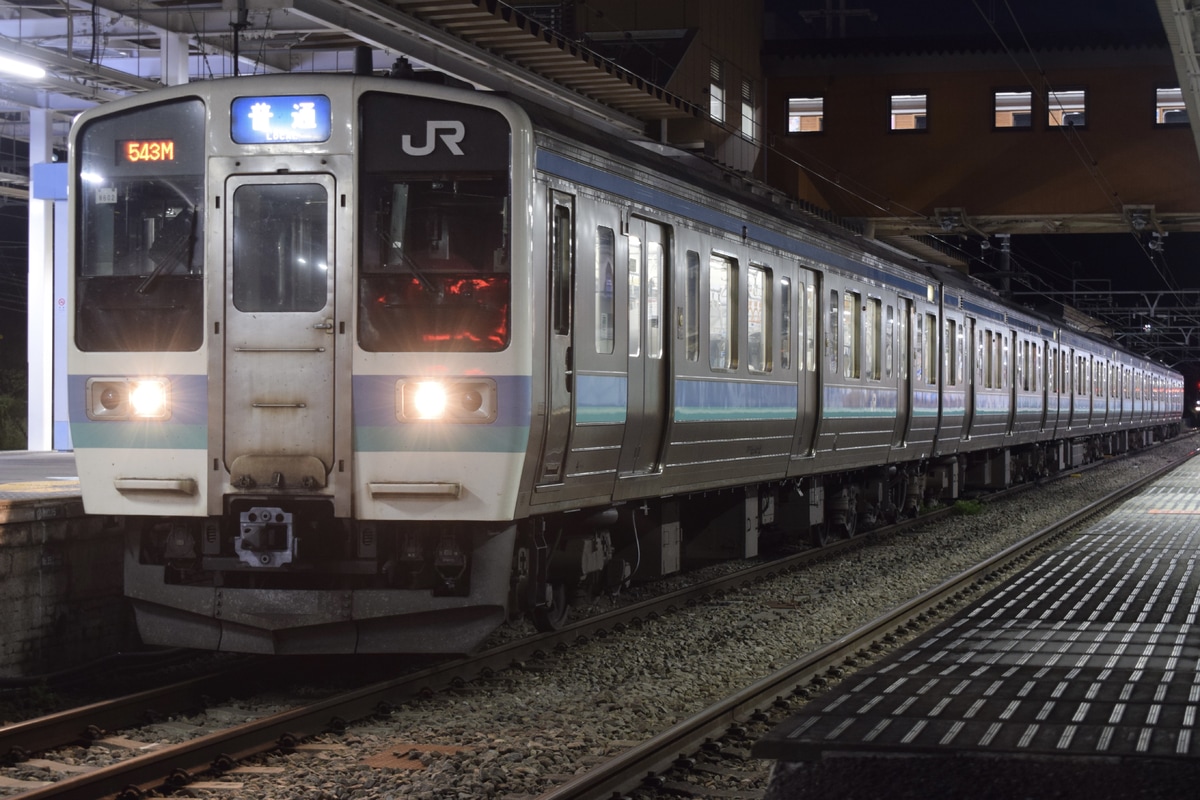 JR東日本 長野車両ベース 211系 ナノN602編成