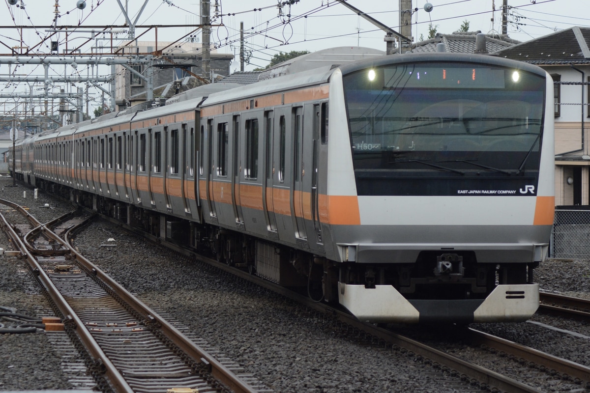 JR東日本 豊田車両ベース E233系 トタH50編成