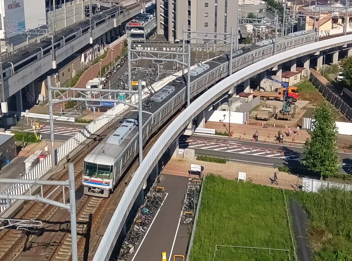 京成電鉄 くぬぎ山車両基地 8800形 8812F
