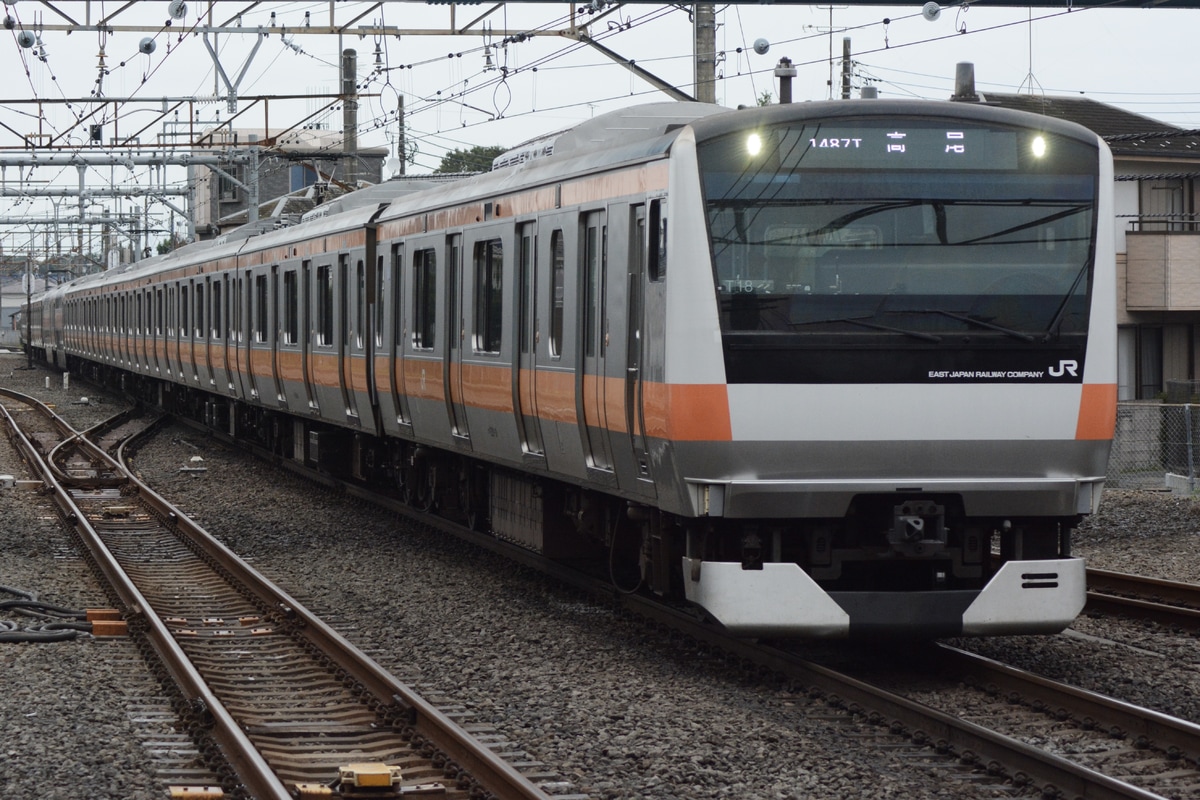 JR東日本 豊田車両ベース E233系 トタT18編成