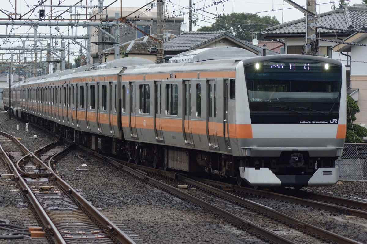 JR東日本 豊田車両ベース E233系 トタT25編成