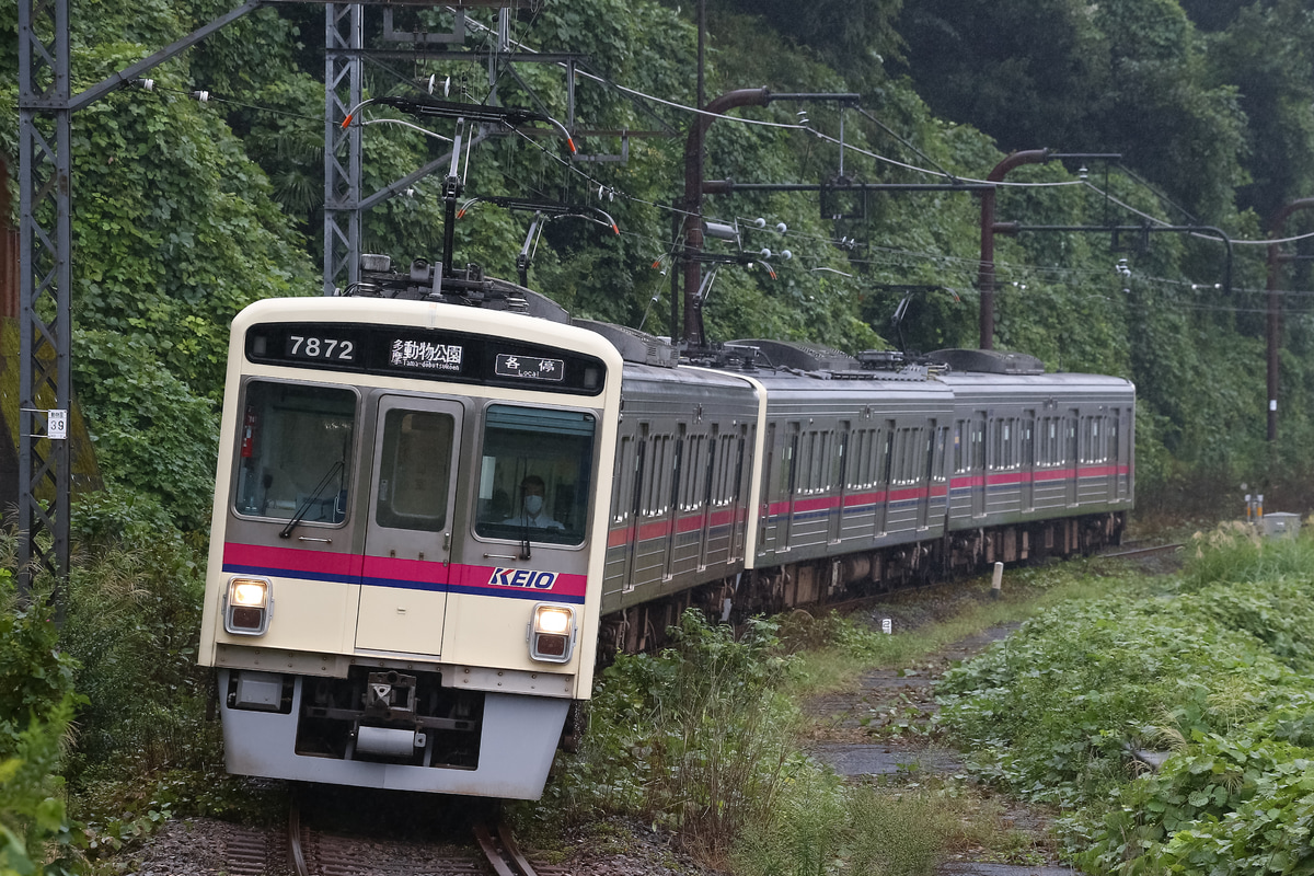 京王電鉄 若葉台検車区 7000系 7422f