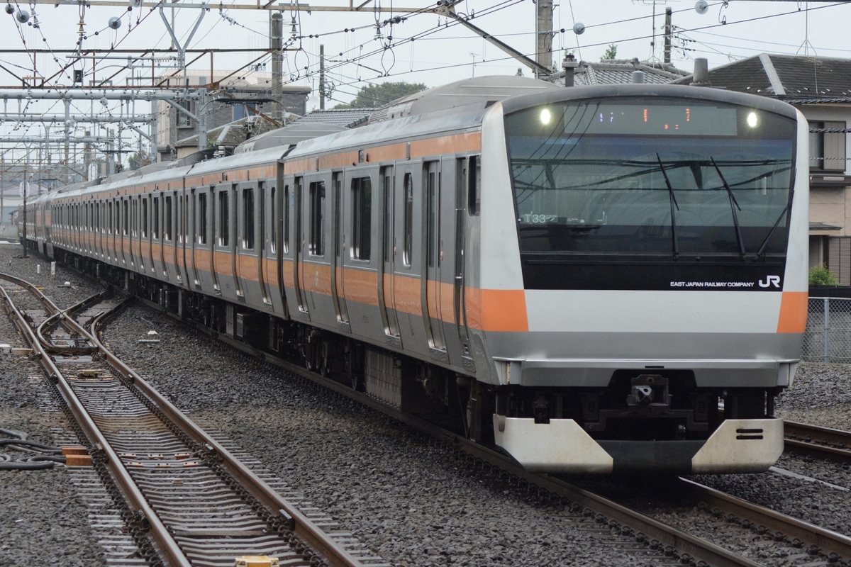 JR東日本 豊田車両ベース E233系 トタT33編成