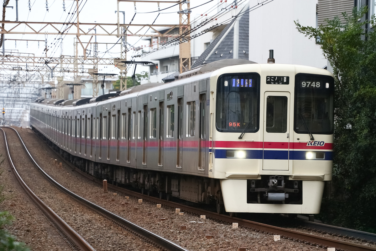 京王電鉄 若葉台検車区 9000系 9748f