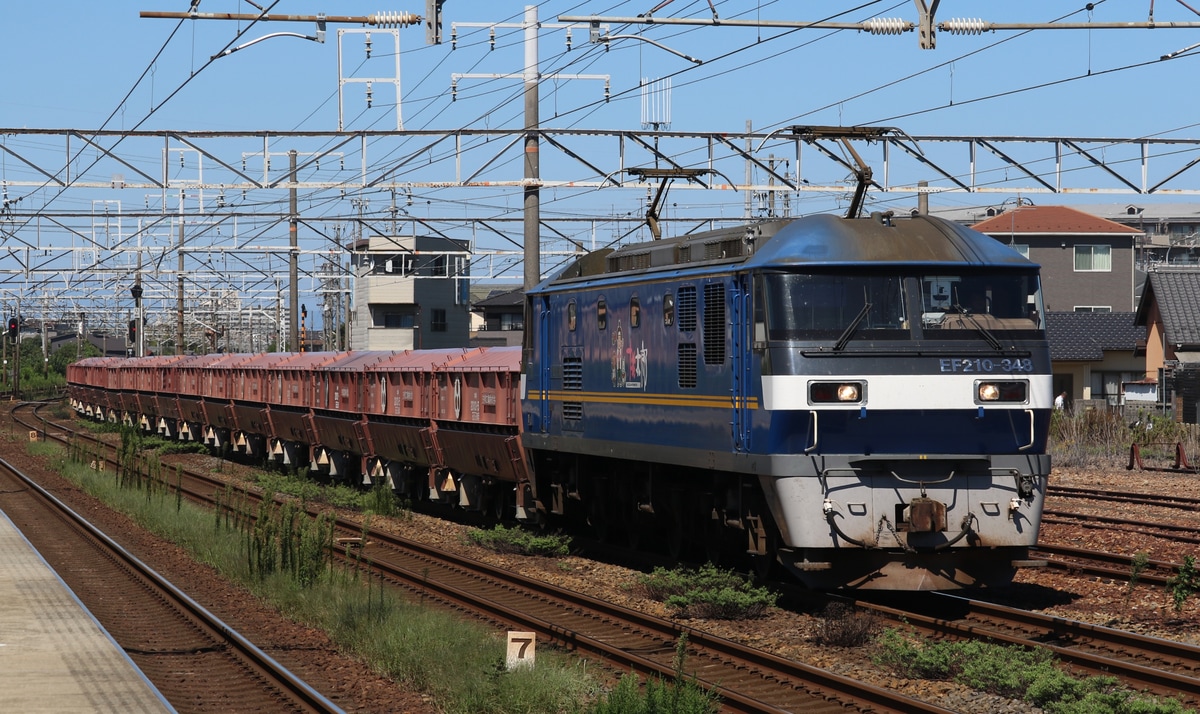 JR貨物 吹田機関区 EF210 348