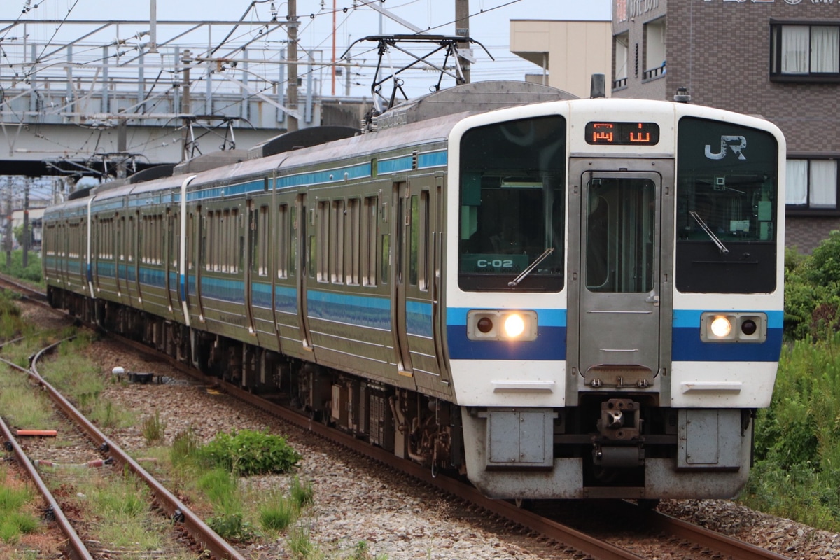JR西日本  213系 C-02編成