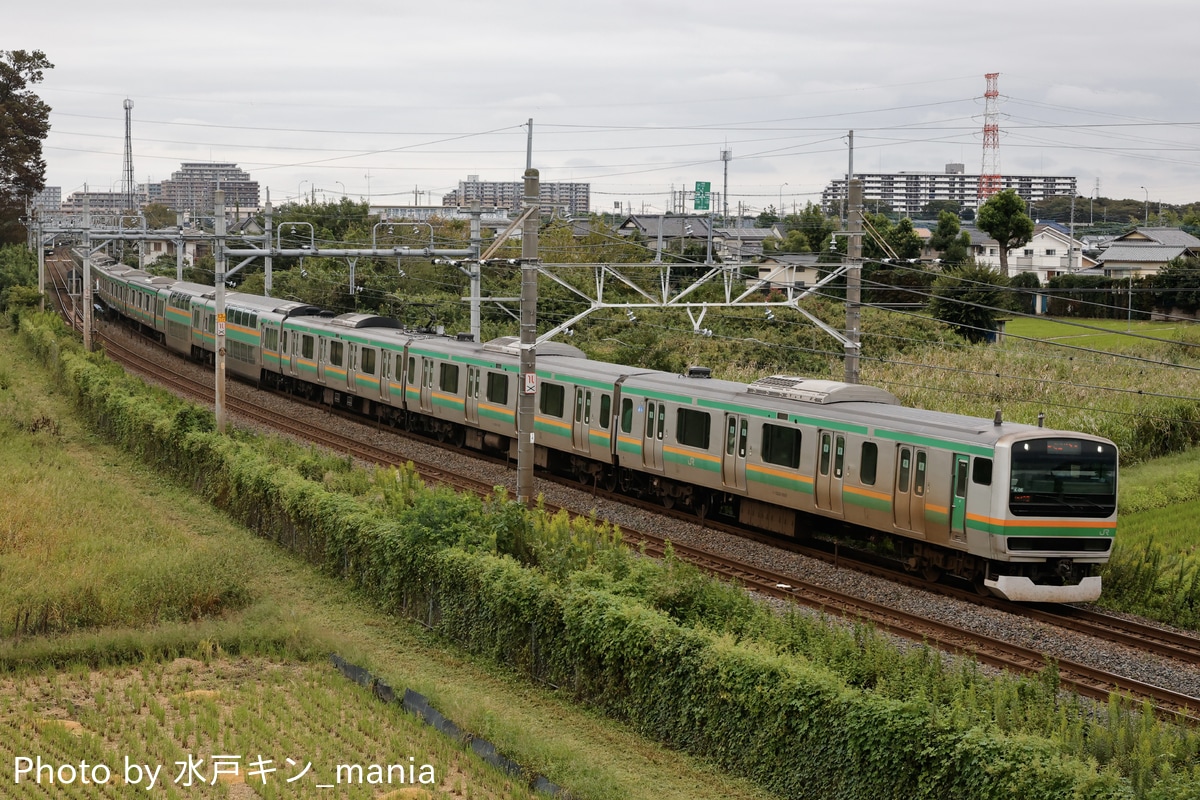 JR東日本 国府津車両センター E231系 コツK-06編成