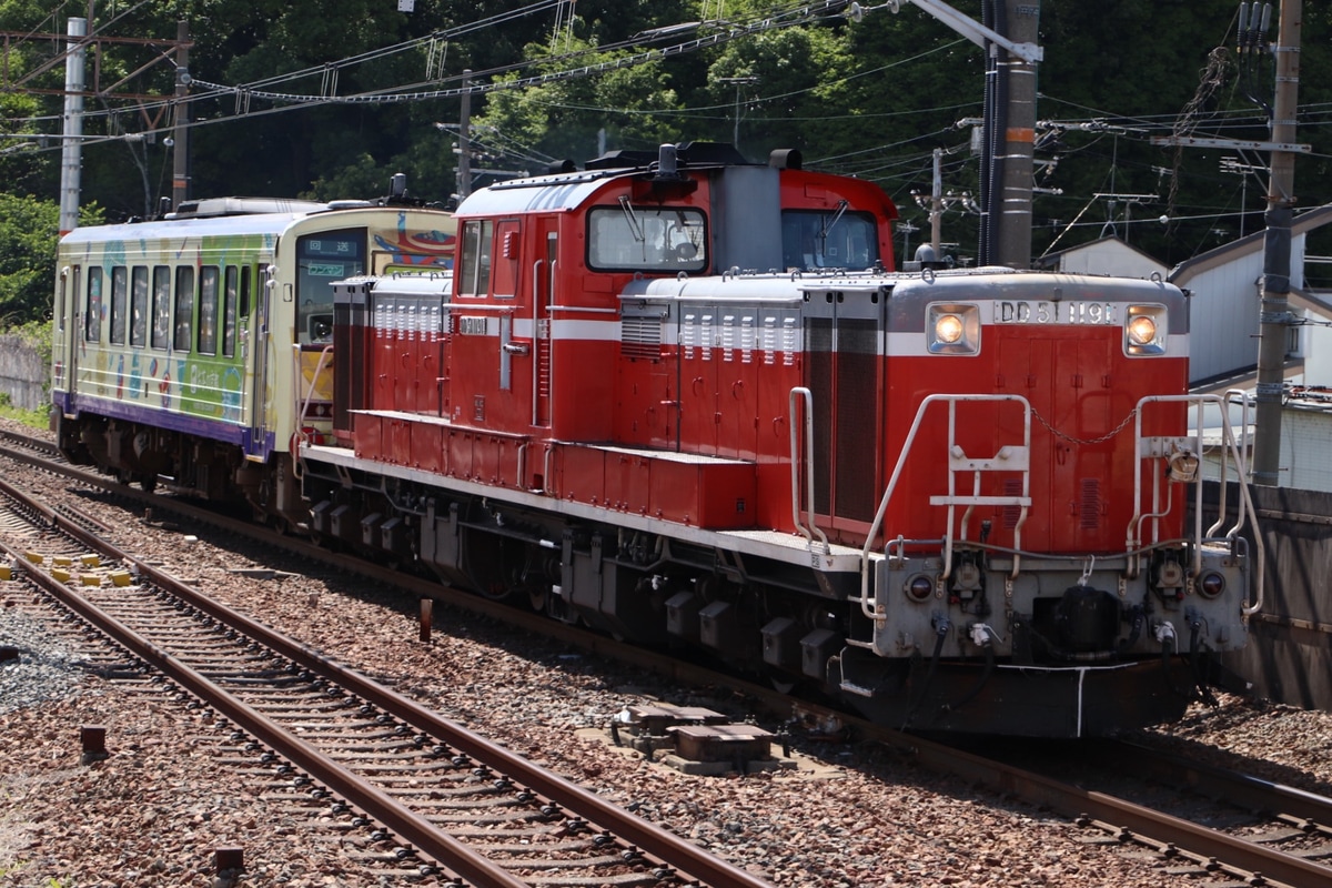 JR西日本  DD51 1191