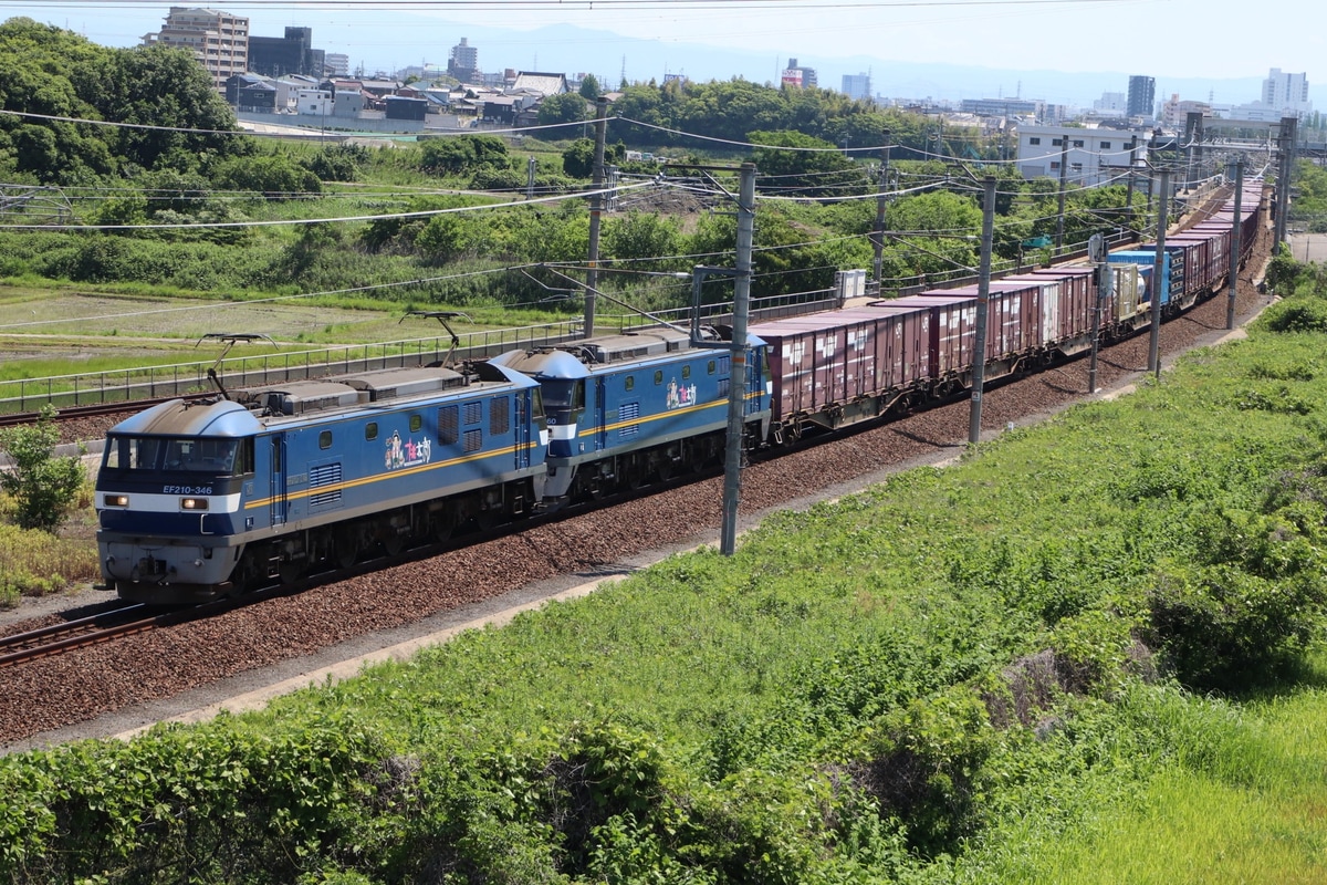 JR貨物  EF210 346