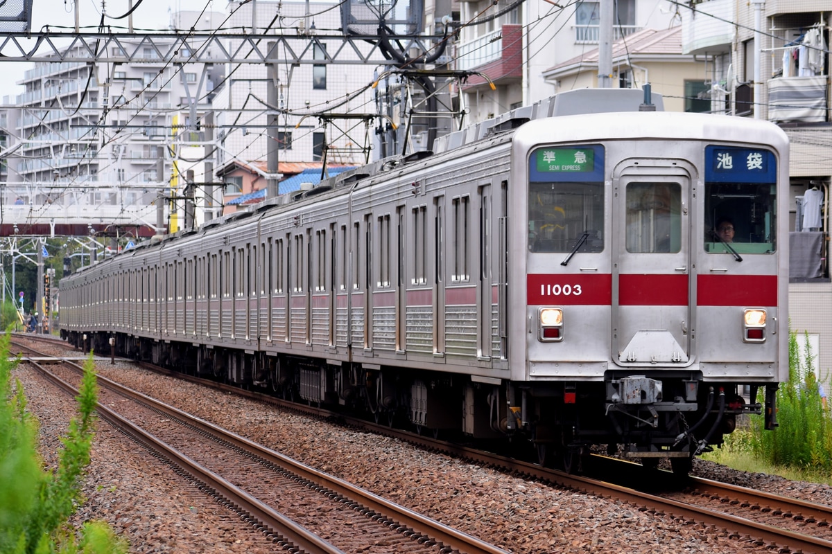 東武鉄道 森林公園検修区 10000系 11003F