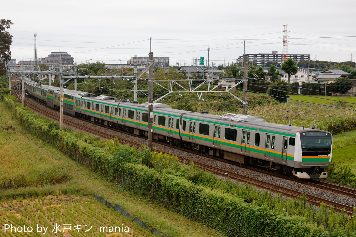 JR東日本 小山車両センター E233系 ヤマU625編成