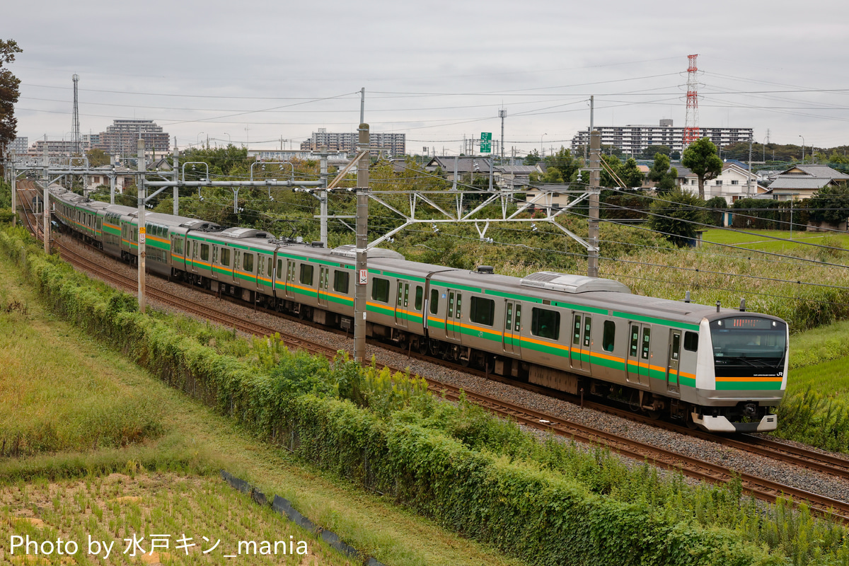 JR東日本 小山車両センター E233系 ヤマU623編成