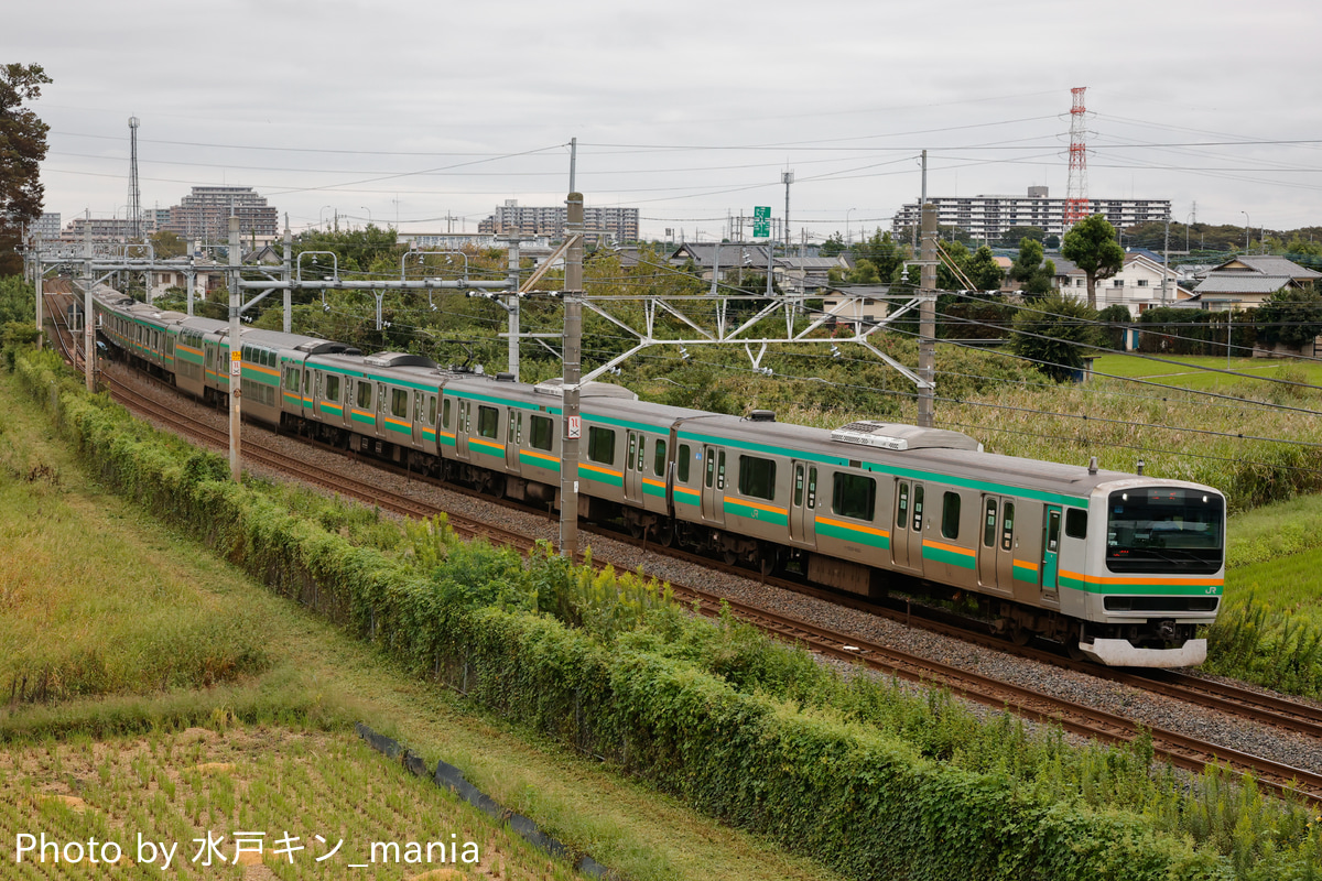 JR東日本 小山車両センター E231系 ヤマU530編成