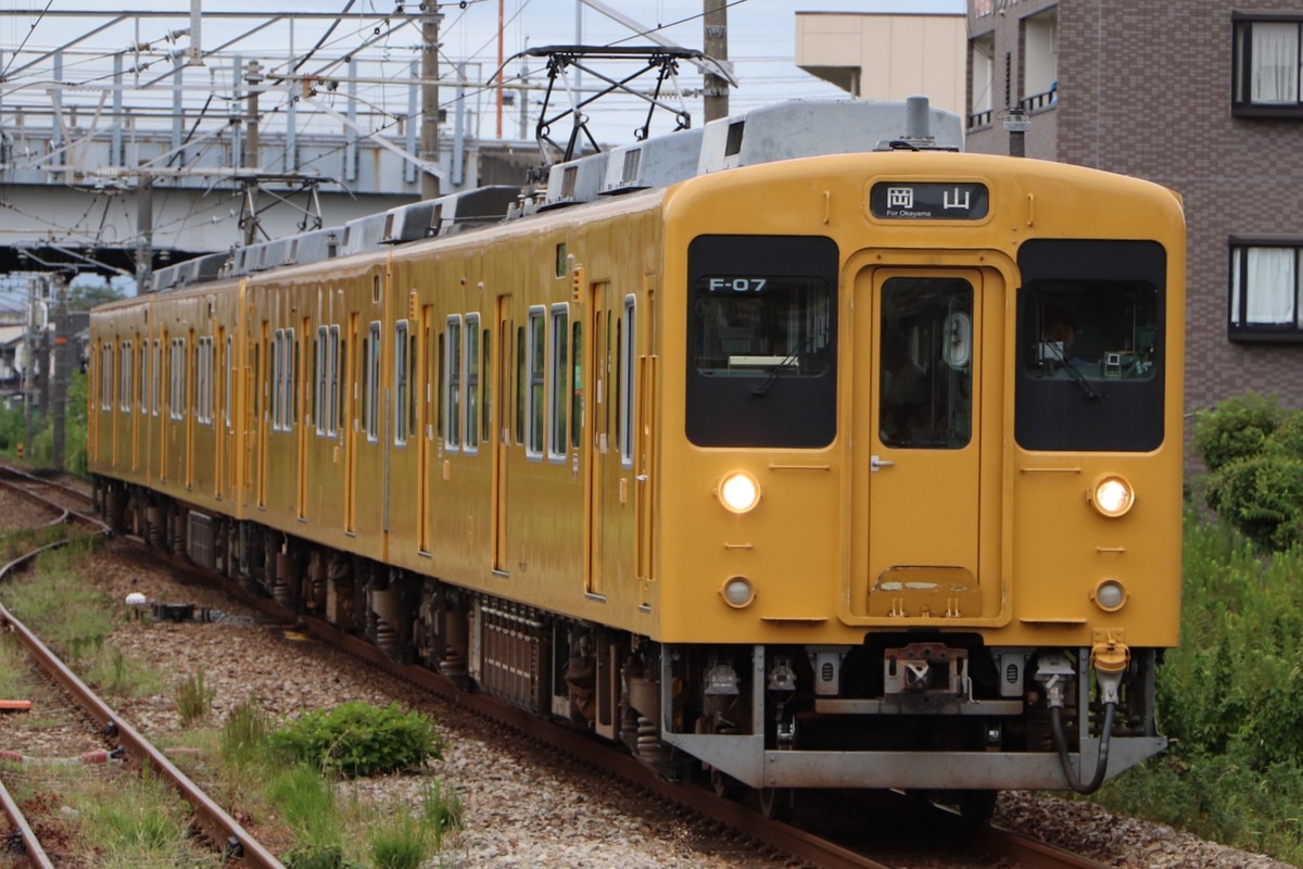 JR西日本  105系 F-07編成