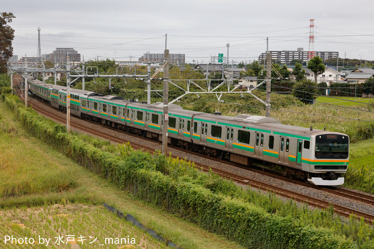 JR東日本 国府津車両センター E231系 コツK-33編成