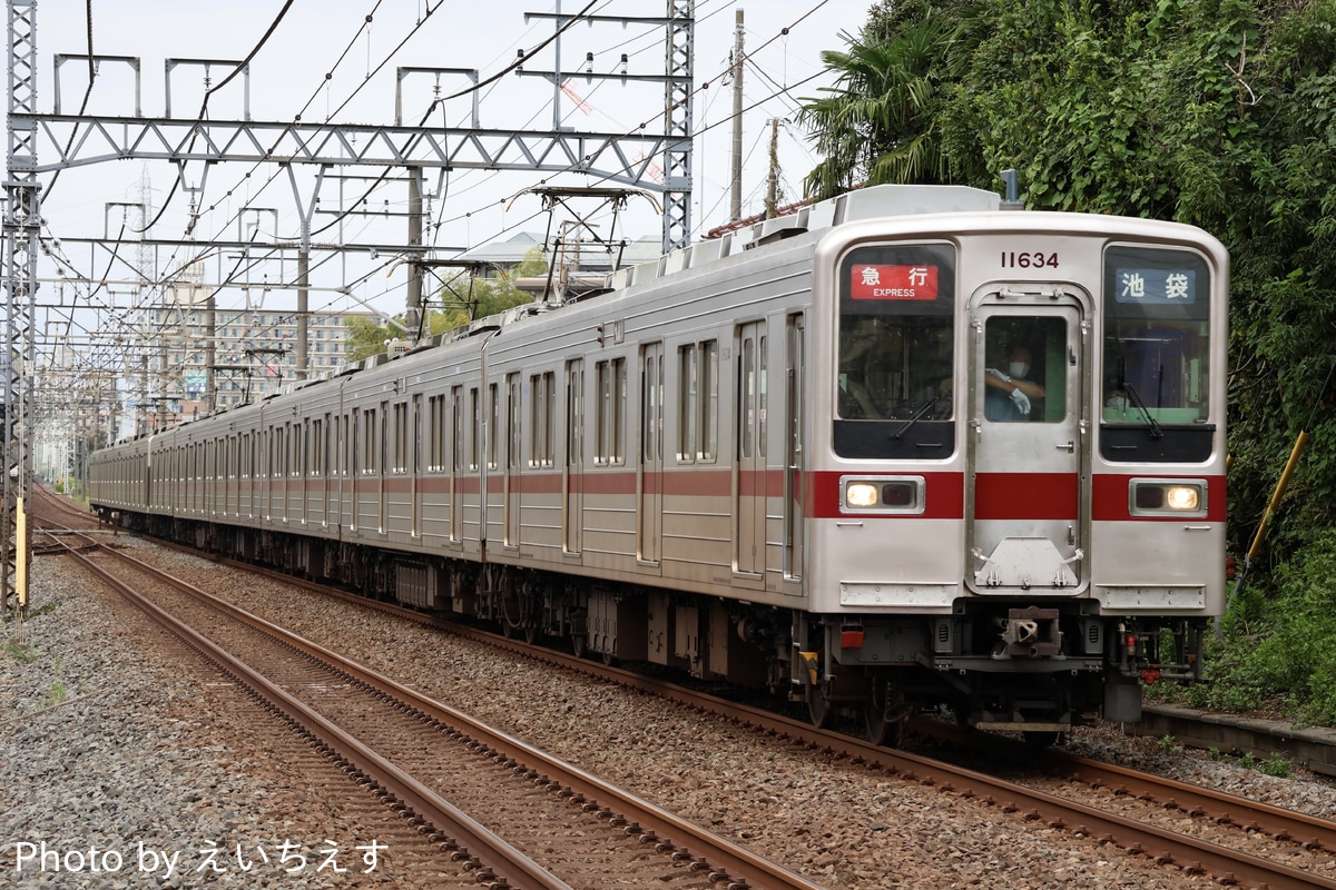 東武鉄道 森林公園検修区 10030型 11634F