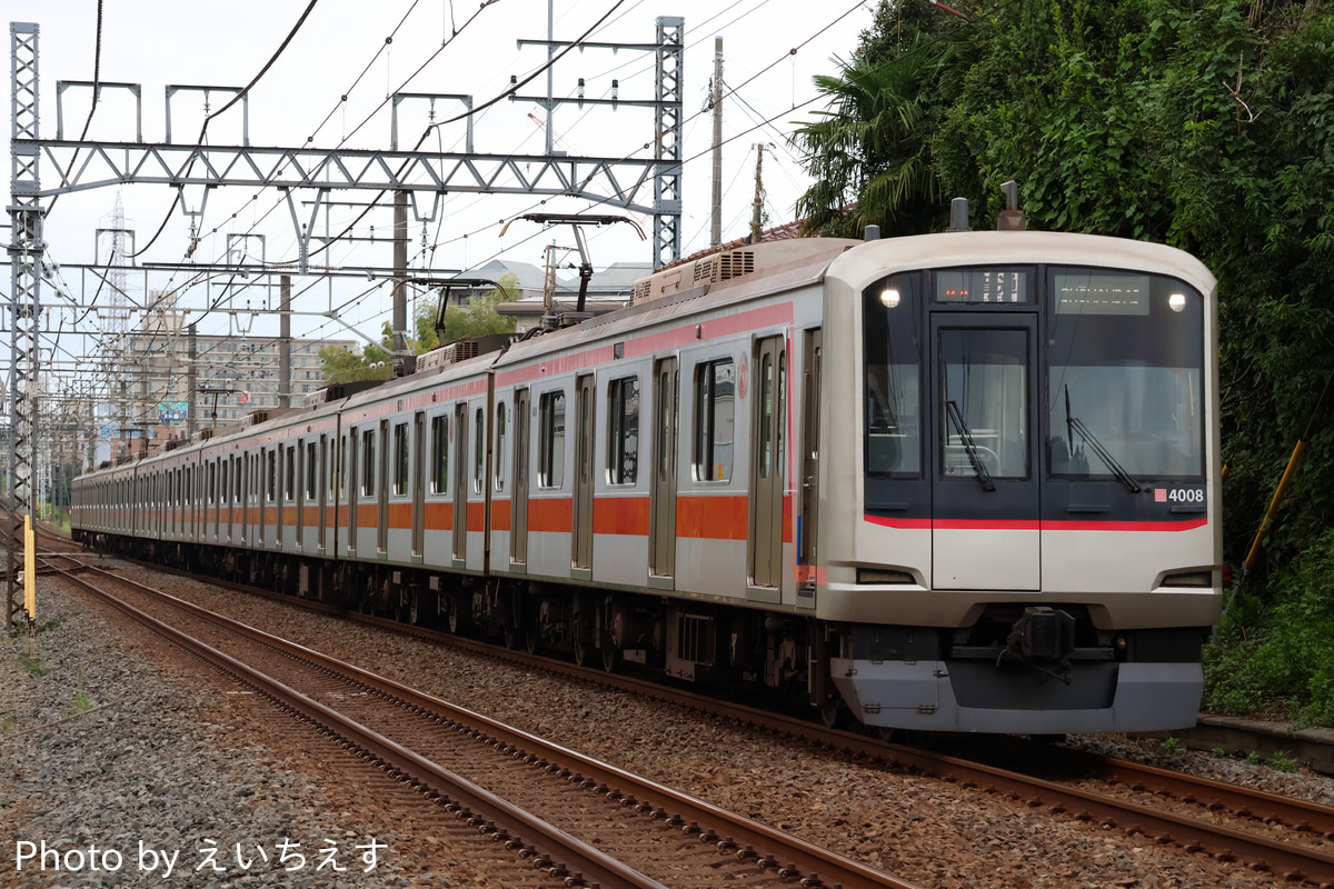 東急電鉄 元住吉検車区 5050系 4108F