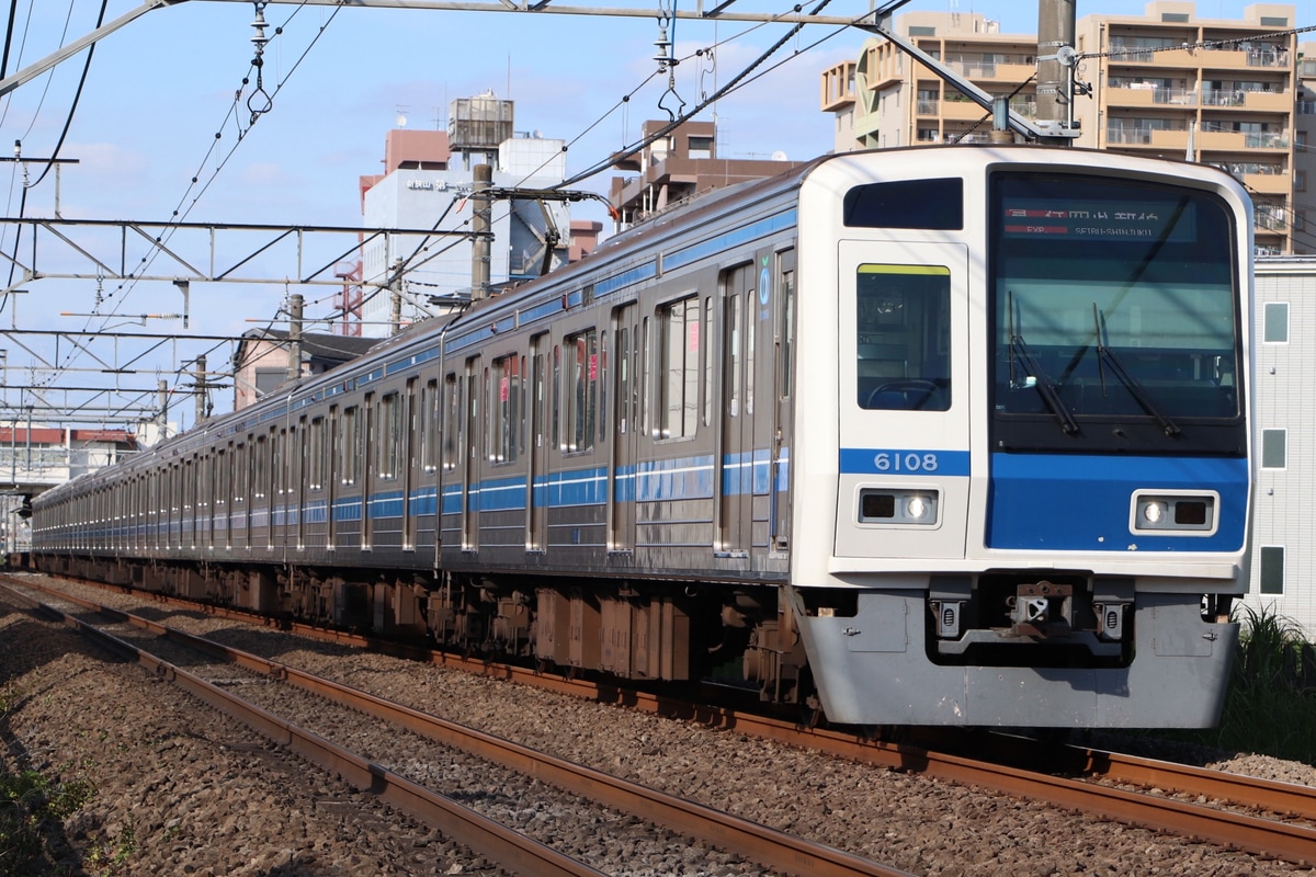 西武鉄道  6000系 6108F