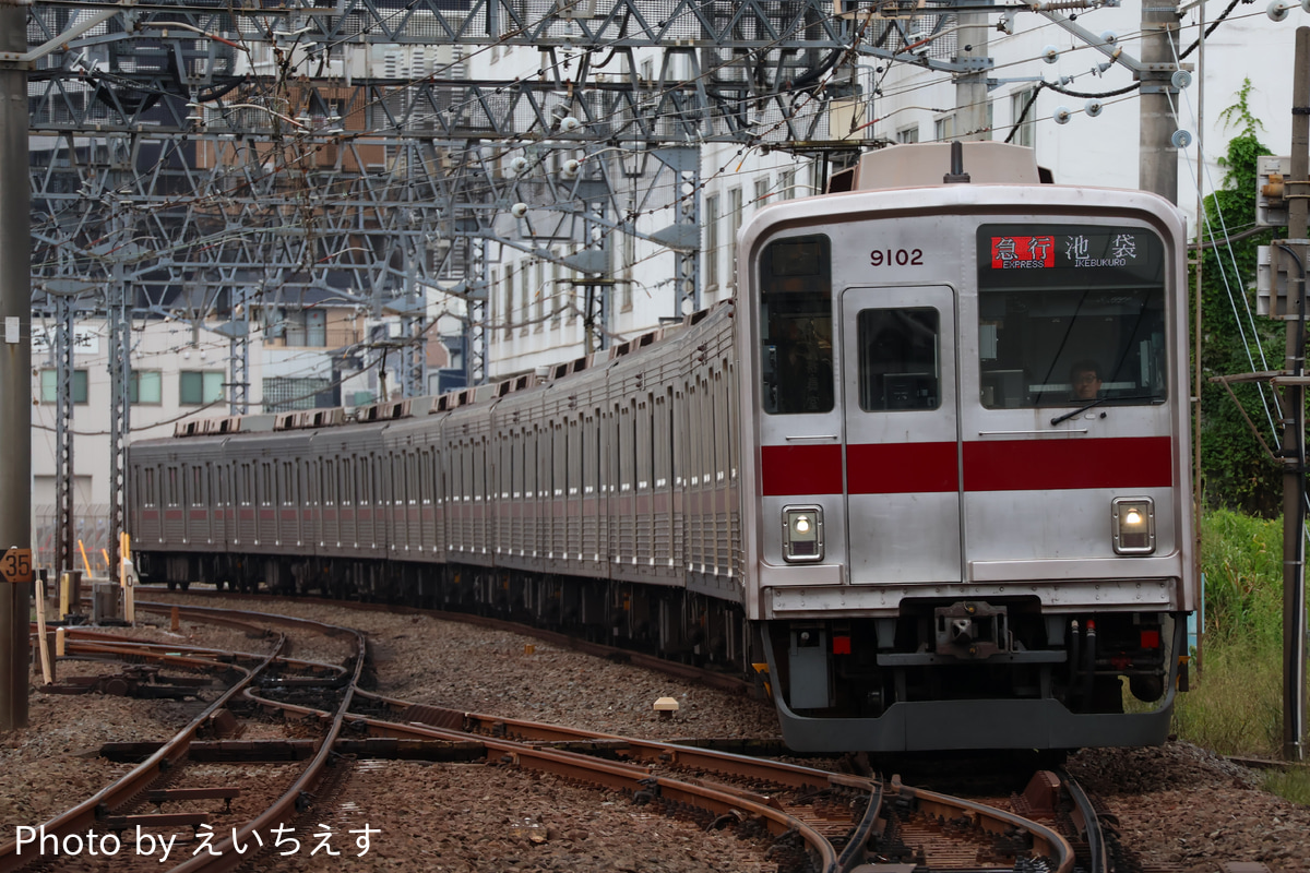 東武鉄道 森林公園検修区 9000型 9102F