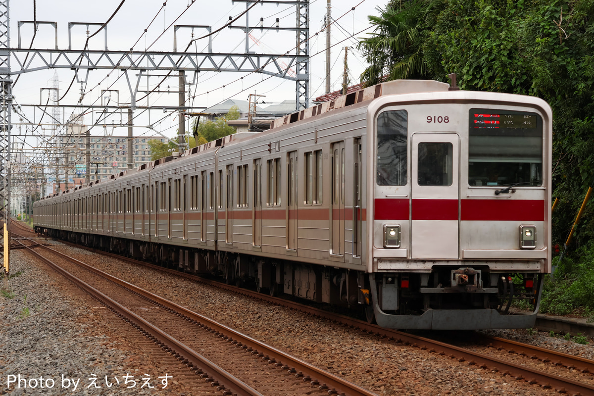 東武鉄道 森林公園検修区 9000型 9108F
