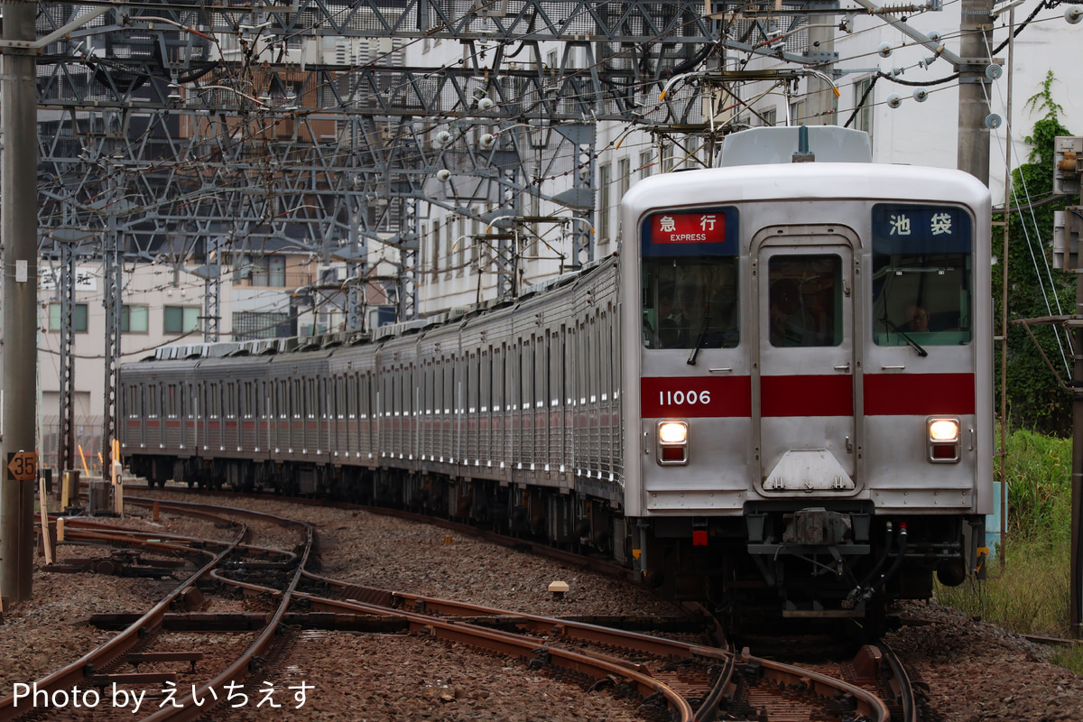 東武鉄道 森林公園検修区 10000型 11006F