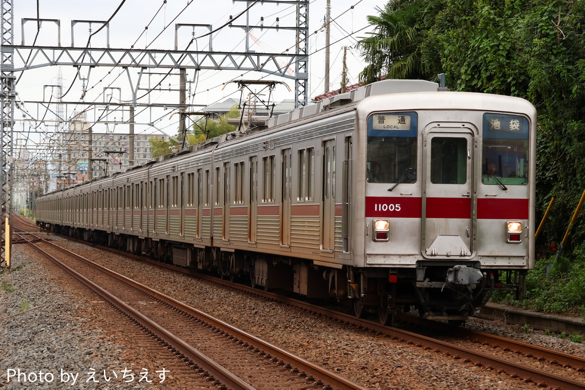 東武鉄道 森林公園検修区 10000型 11005F