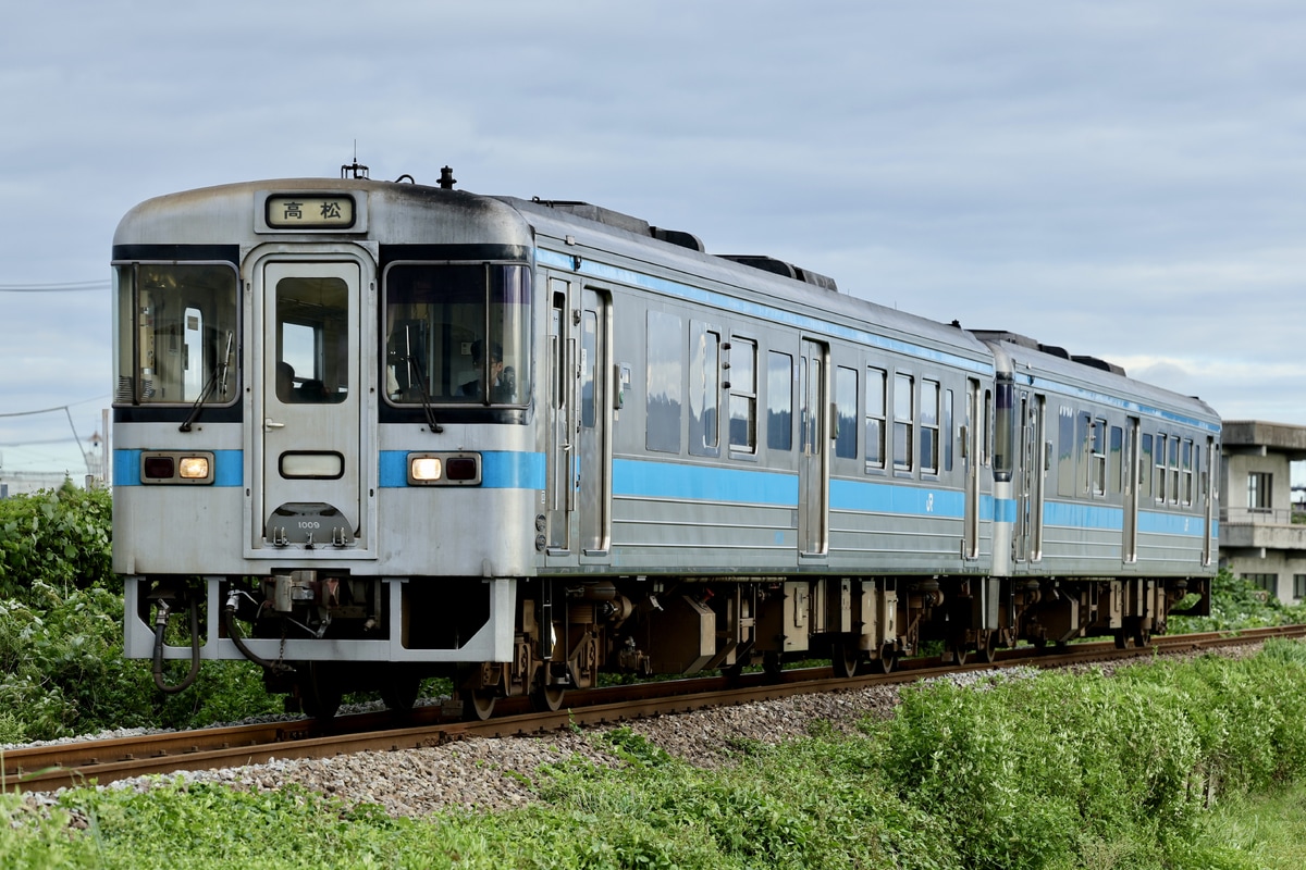 JR四国 徳島運転所 1000形 1009