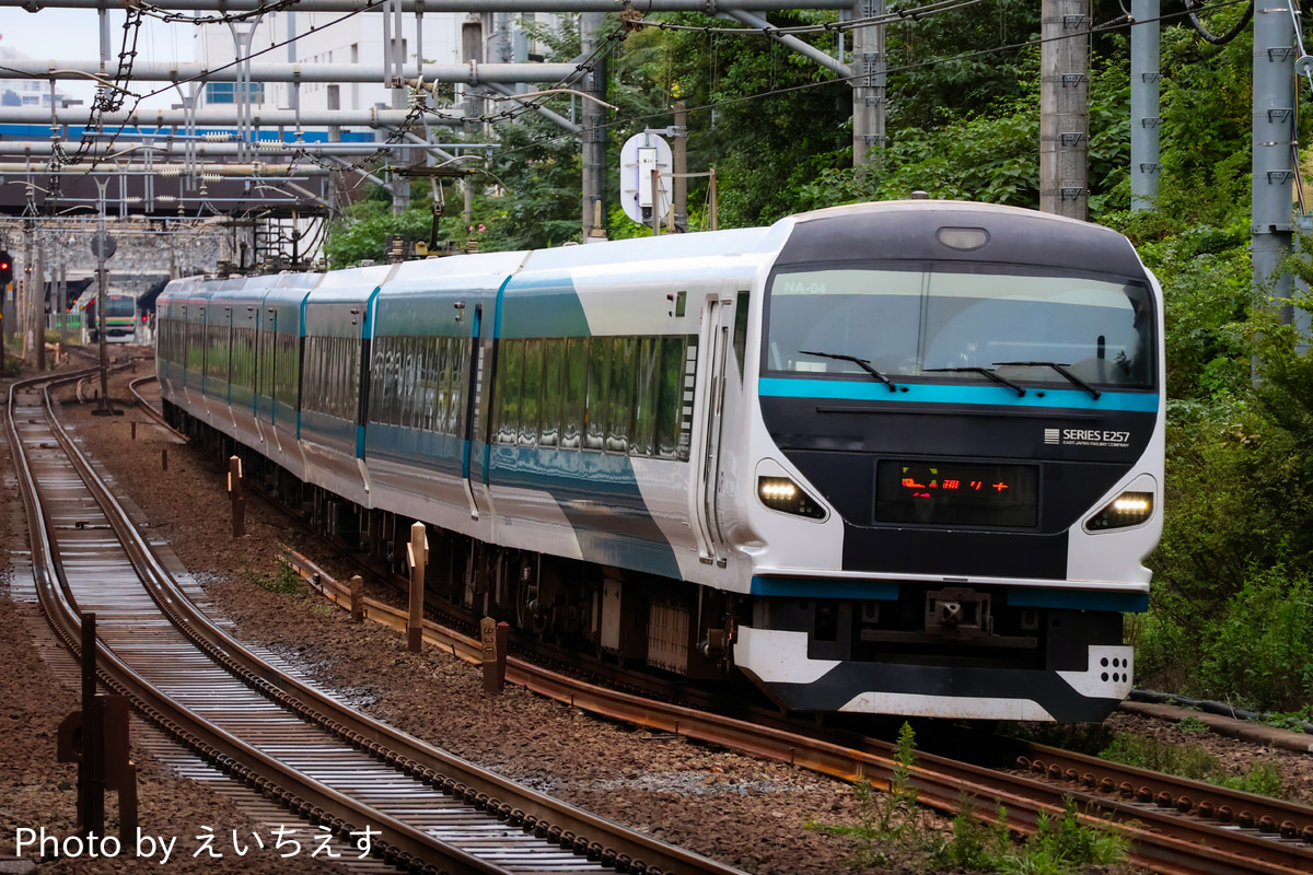 JR東日本 大宮総合車両センター東大宮センター E257系2000番台 NA-04編成
