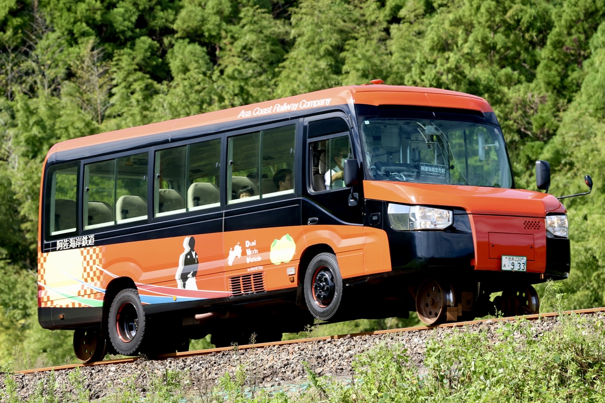 阿佐海岸鉄道 宍喰車庫 DMV93形 3