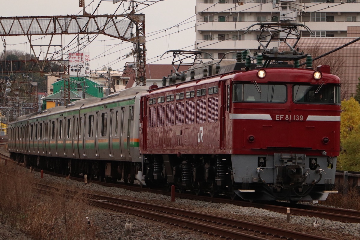 JR東日本  EF81 139